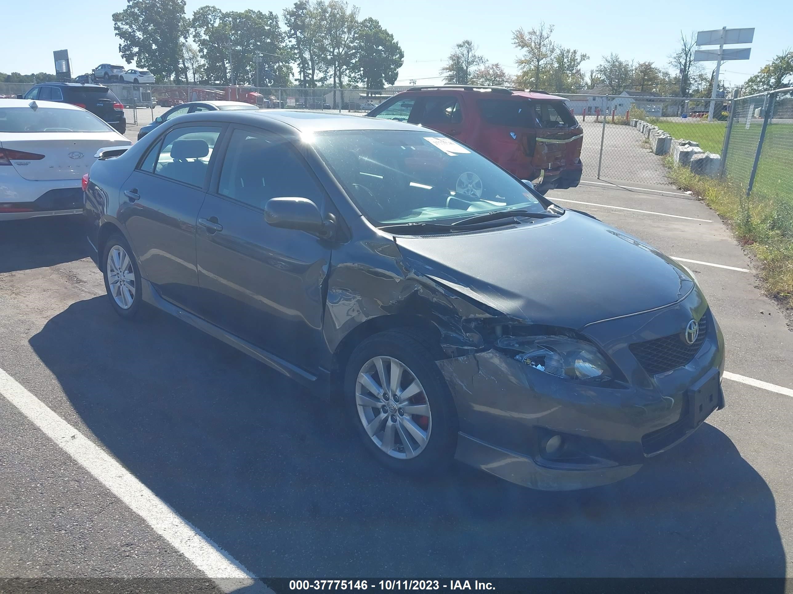 toyota corolla 2009 2t1bu40e69c062523