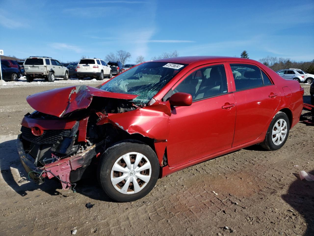 toyota corolla 2009 2t1bu40e69c100848