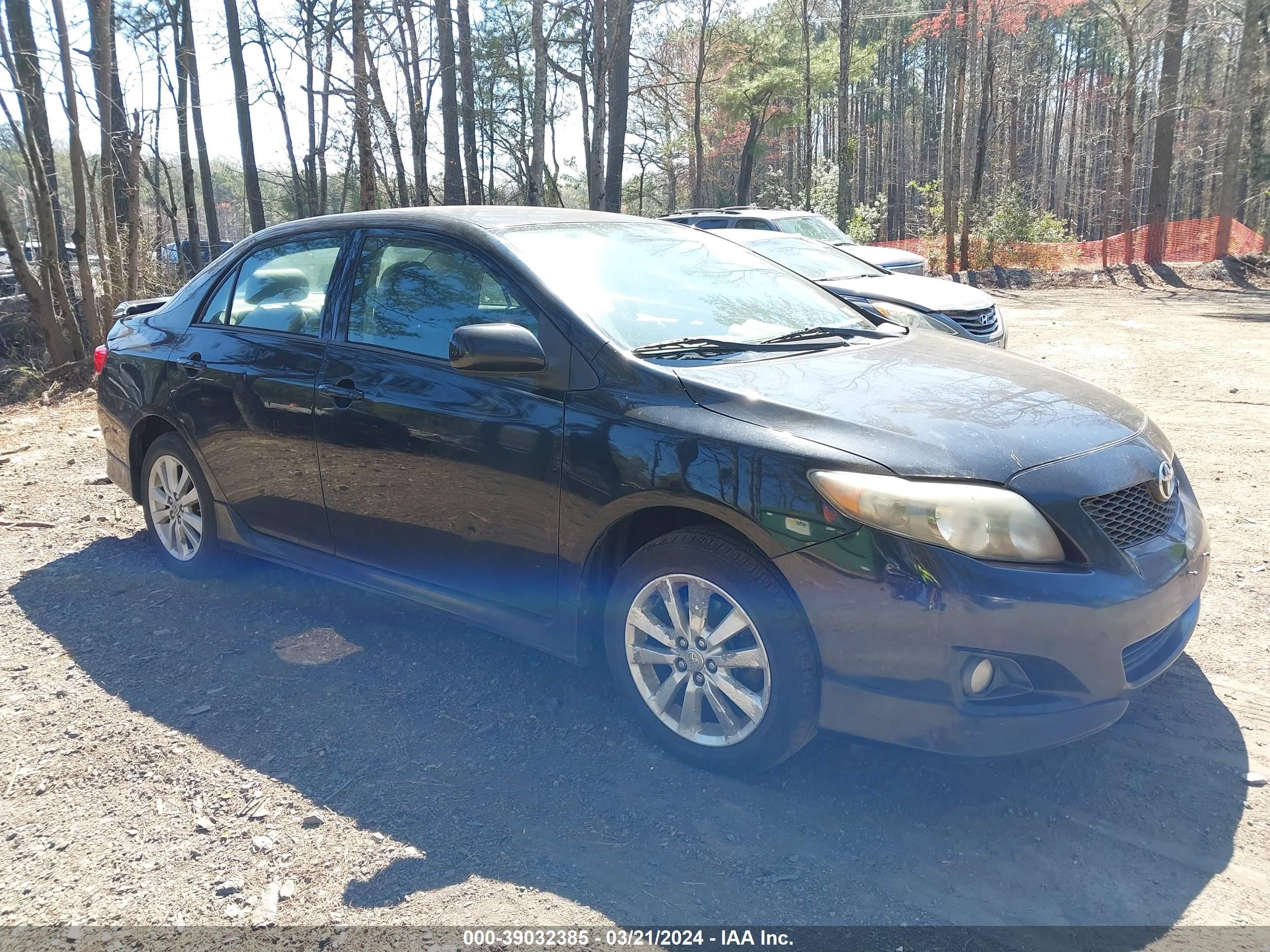 toyota corolla 2009 2t1bu40e89c151431