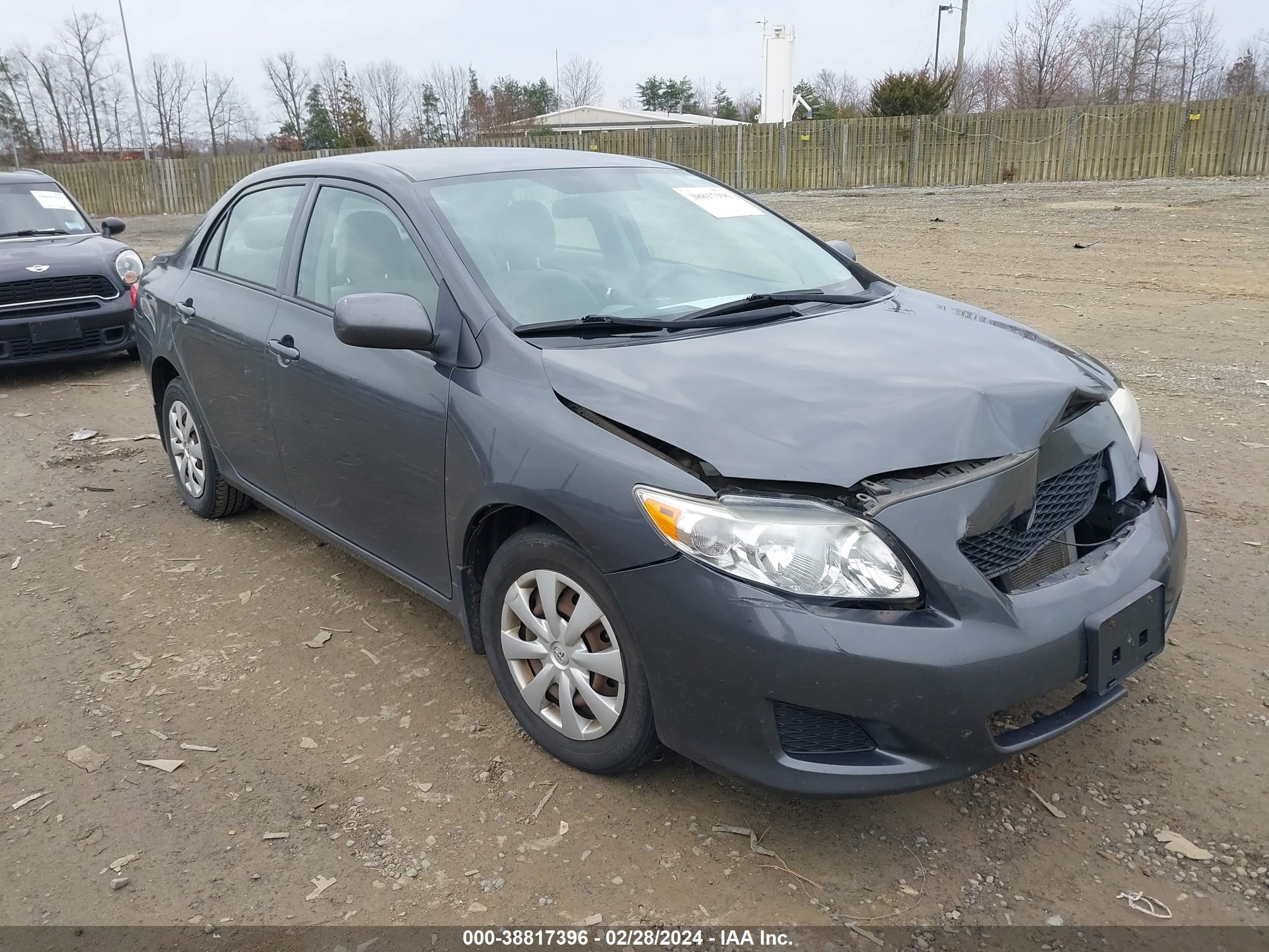 toyota corolla 2009 2t1bu40e99c064301