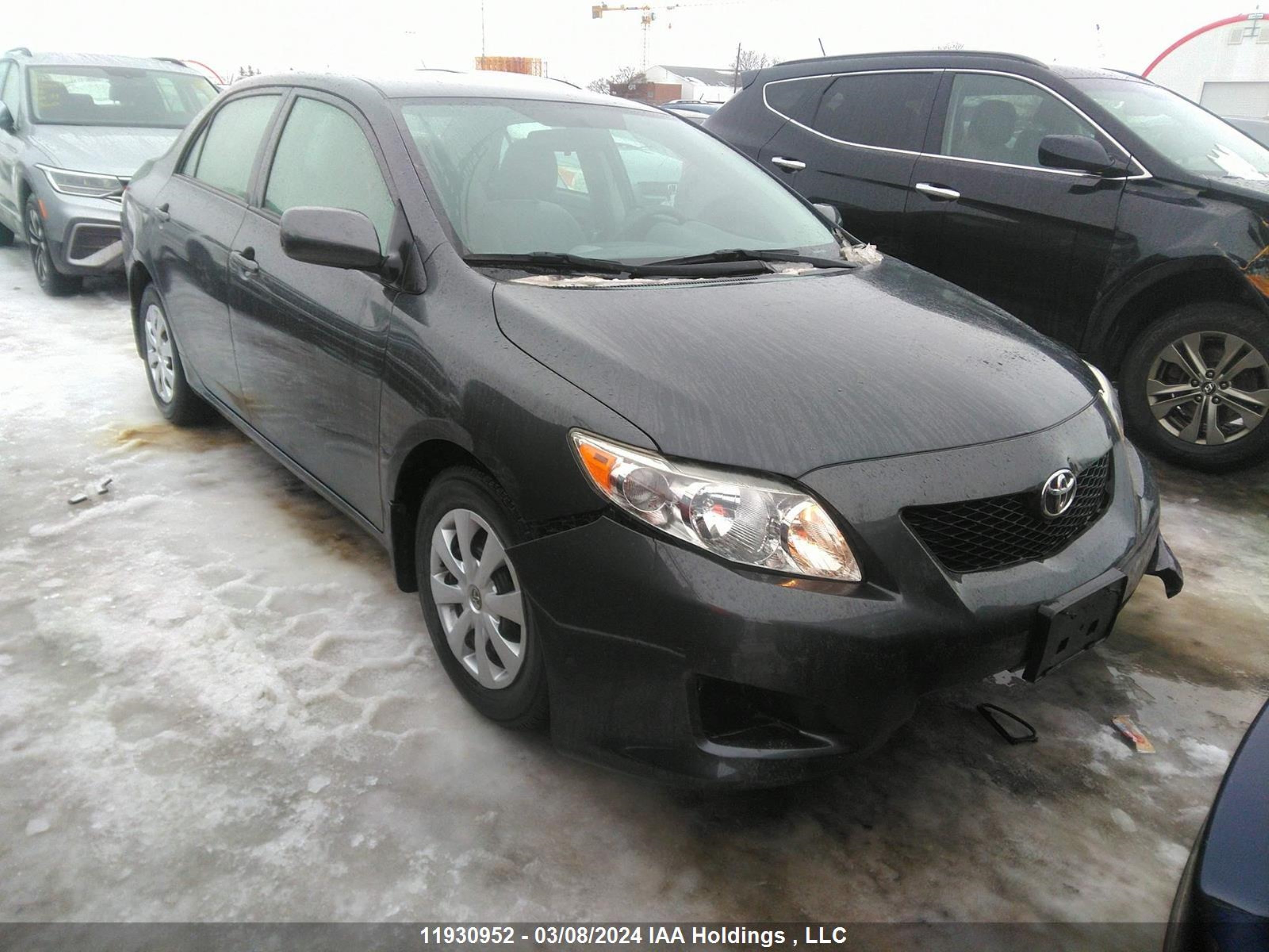 toyota corolla 2009 2t1bu40ex9c053890