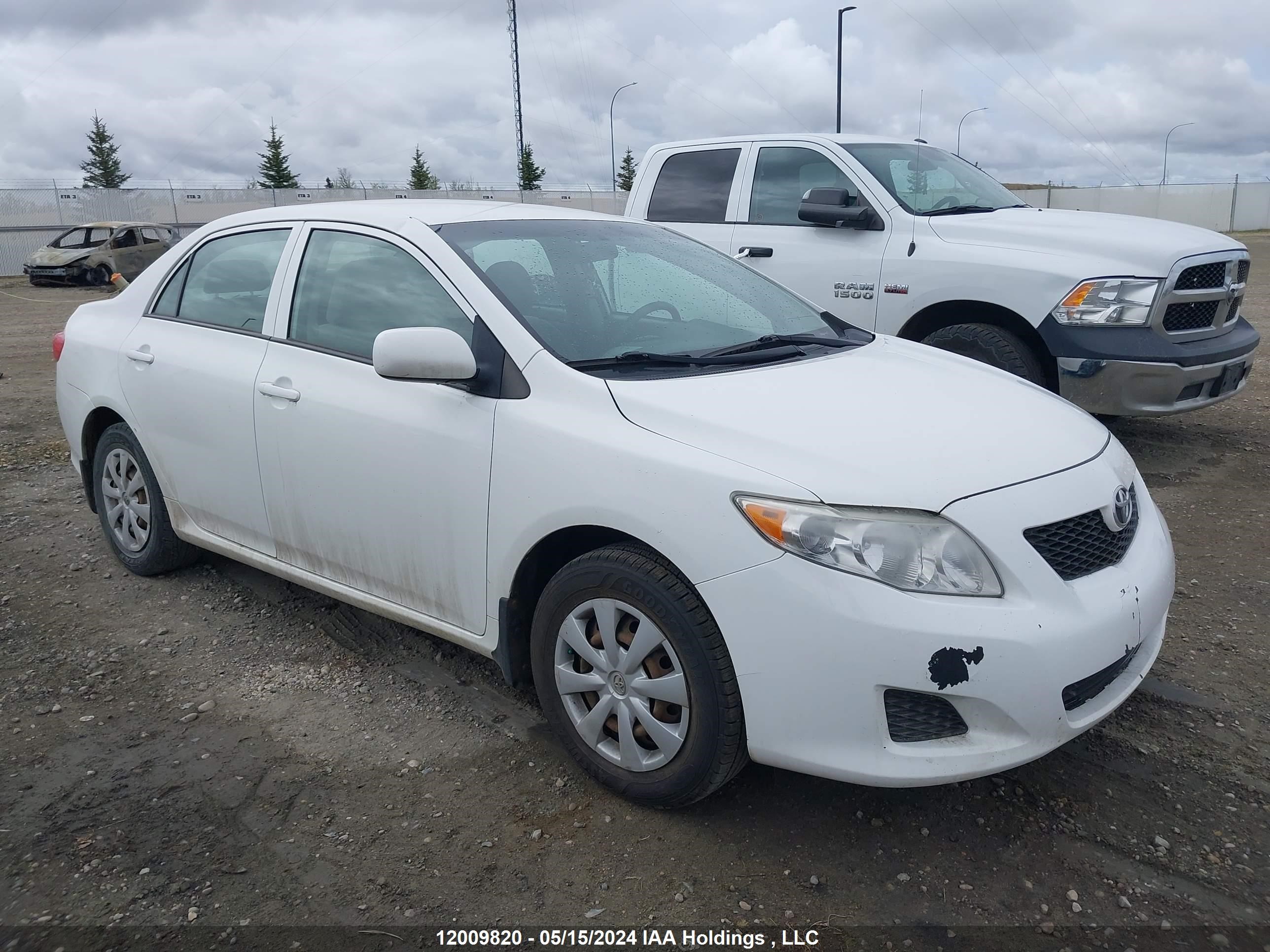 toyota corolla 2009 2t1bu40ex9c078157