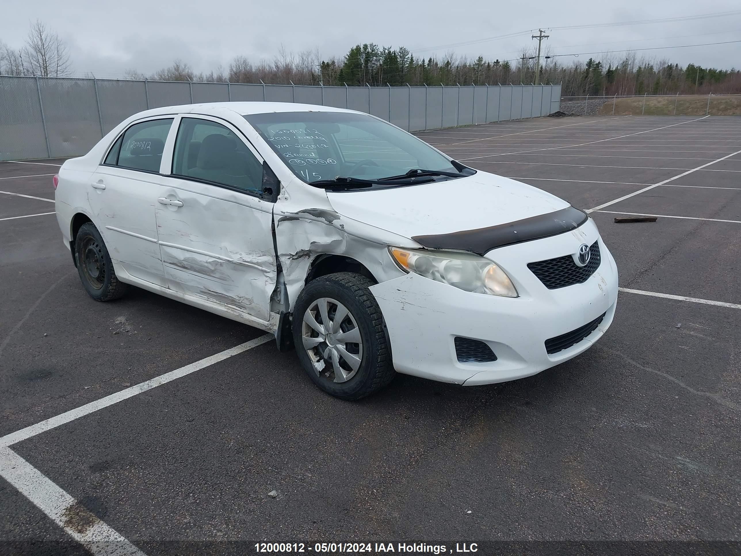 toyota corolla 2010 2t1bu4ee0ac243047