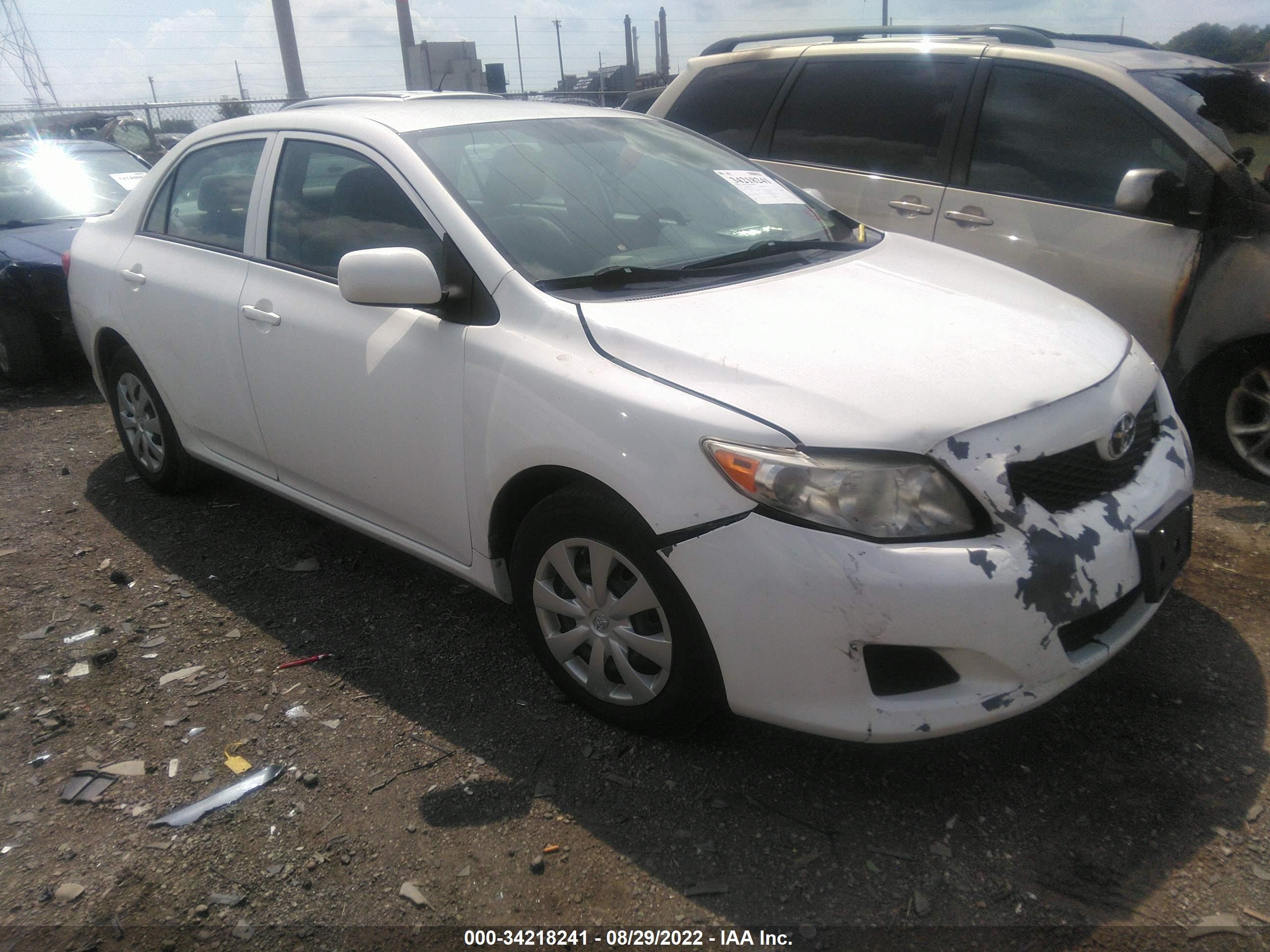 toyota corolla 2010 2t1bu4ee8ac412909