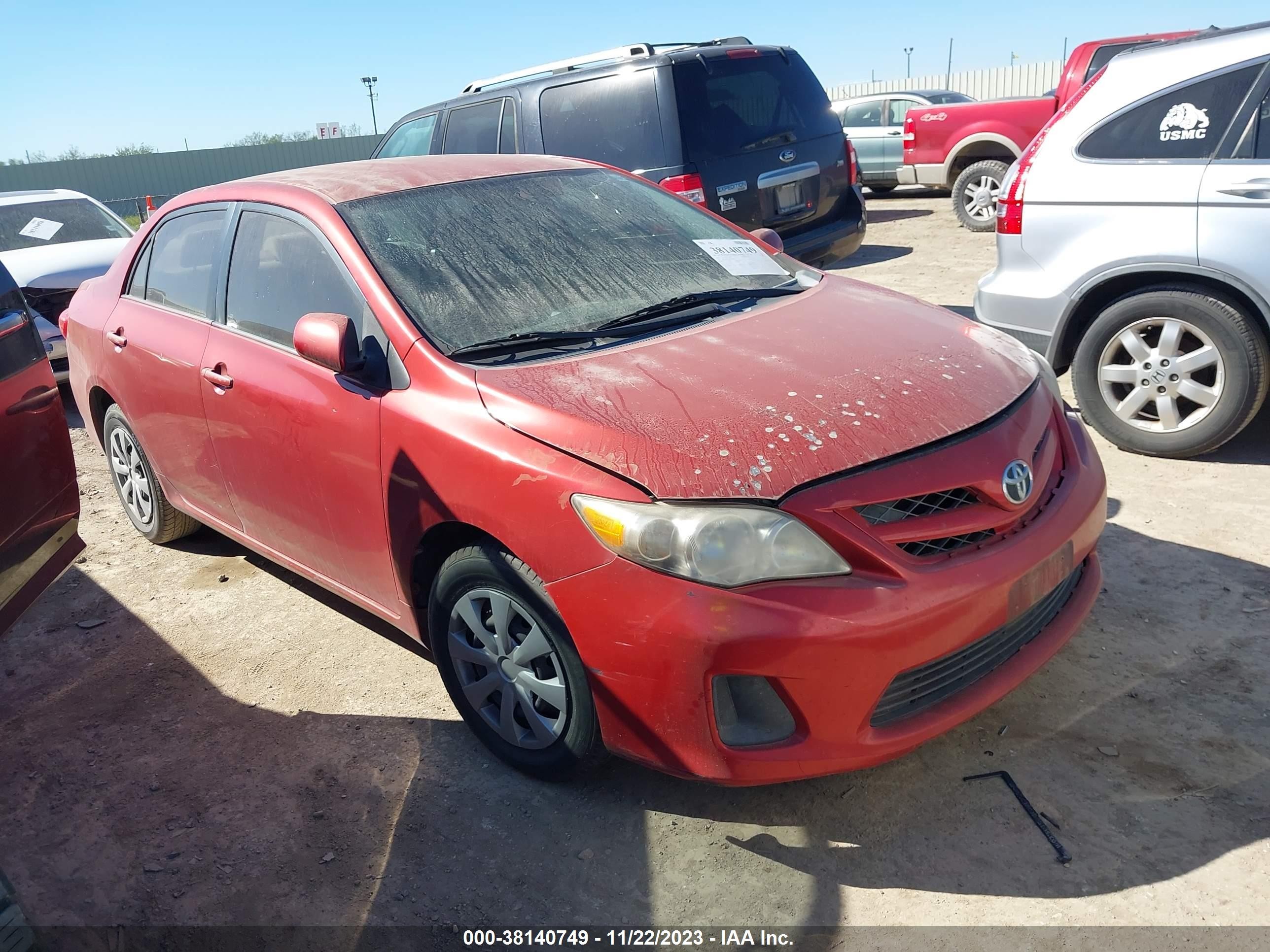 toyota corolla 2011 2t1bu4eexbc659334