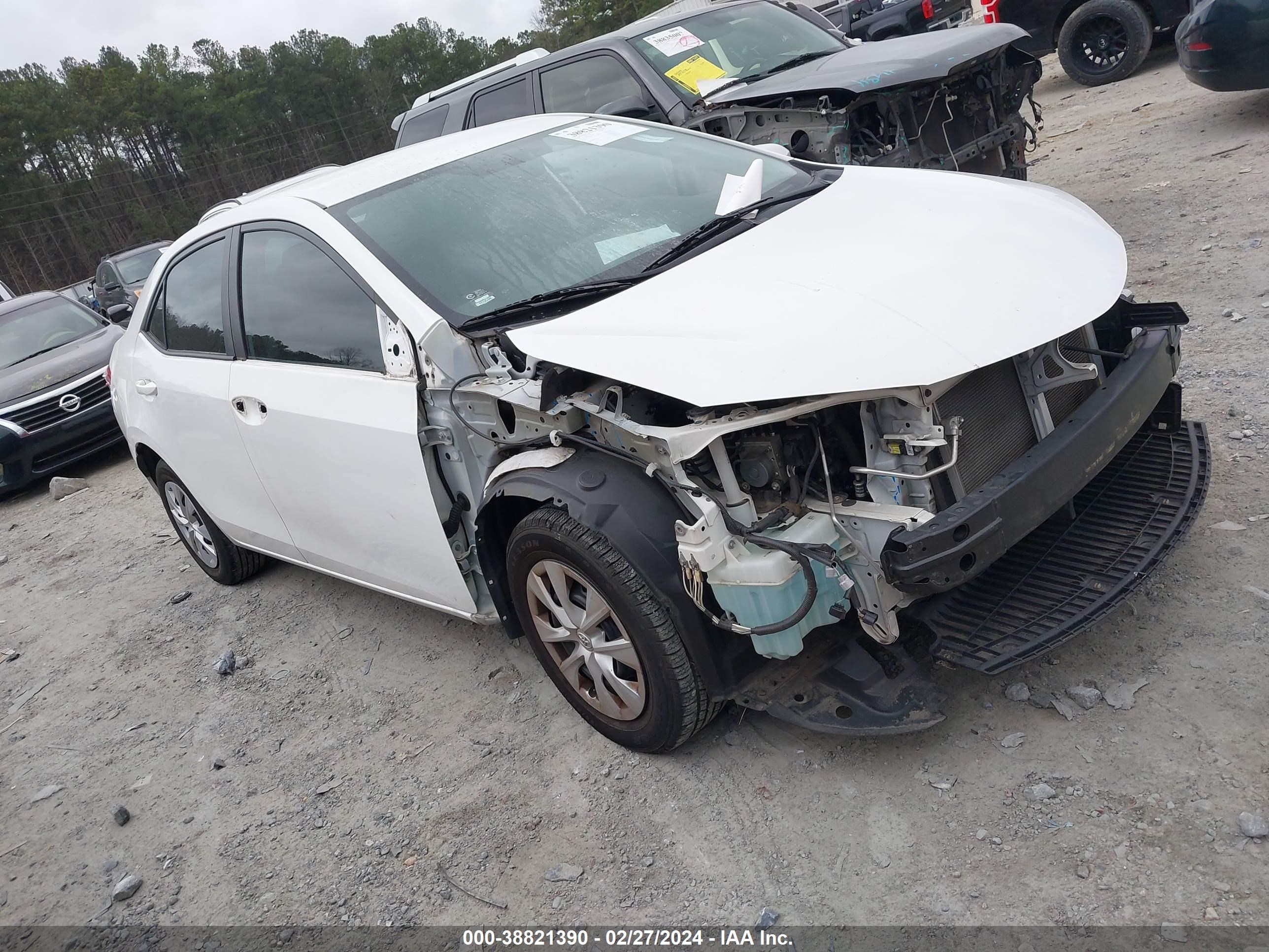 toyota corolla 2015 2t1burhe1fc243073