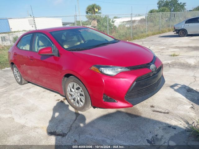 toyota corolla 2018 2t1burhe1jc102643