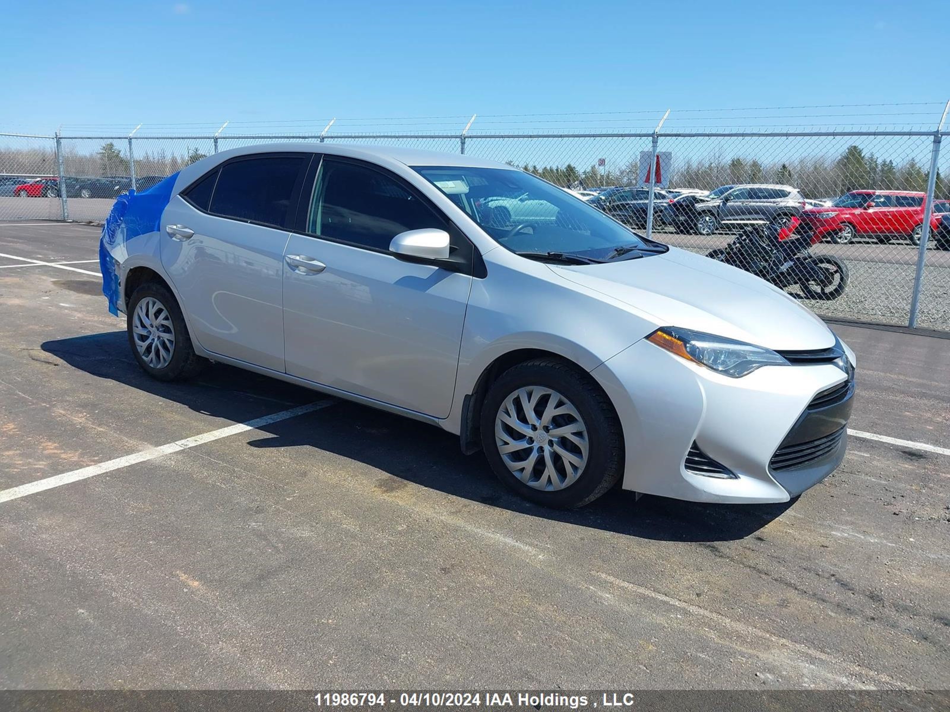 toyota corolla 2019 2t1burhe1kc141203