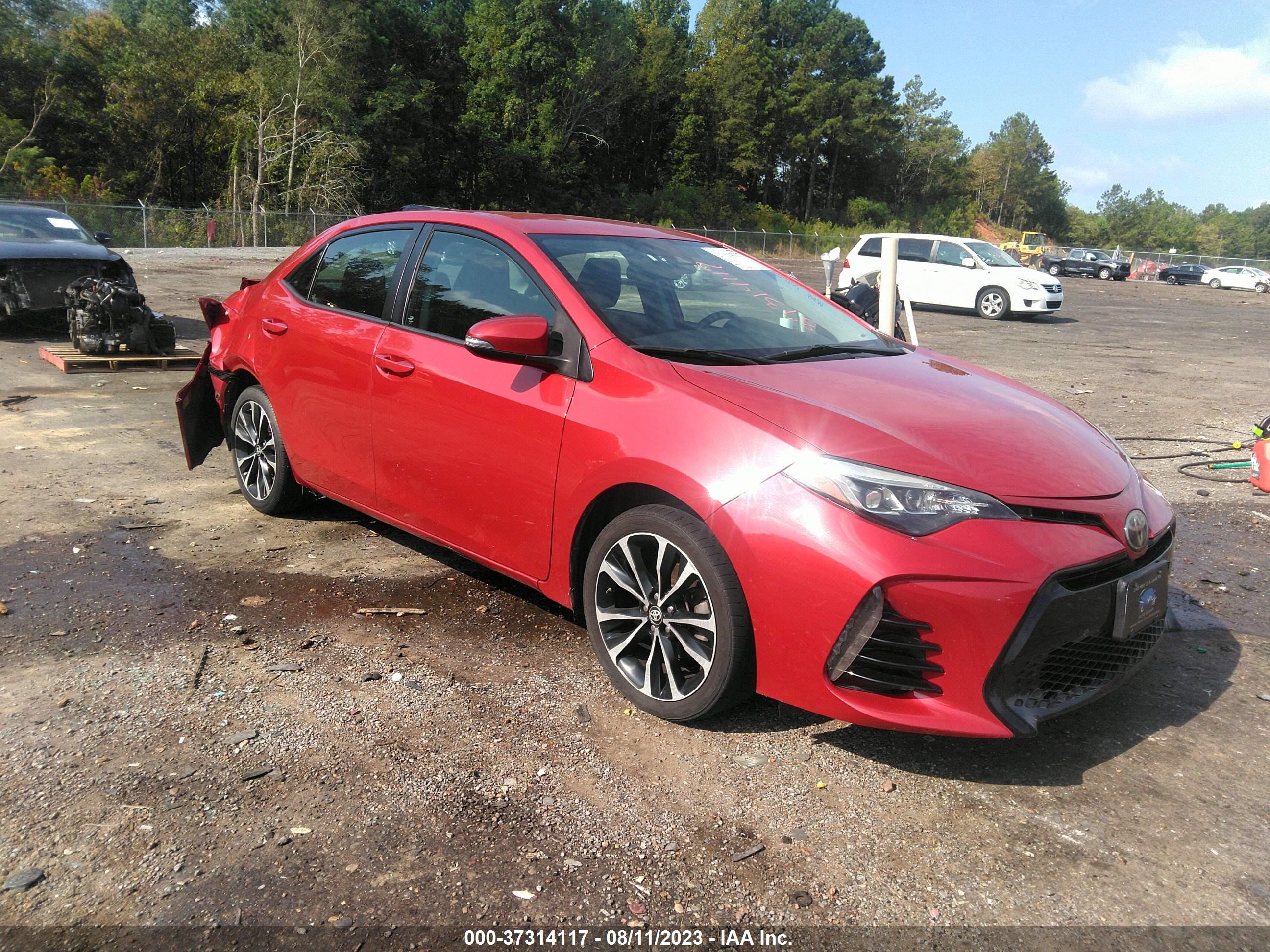 toyota corolla 2017 2t1burhe2hc865507