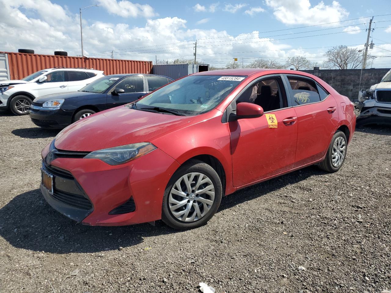 toyota corolla 2018 2t1burhe2jc983644