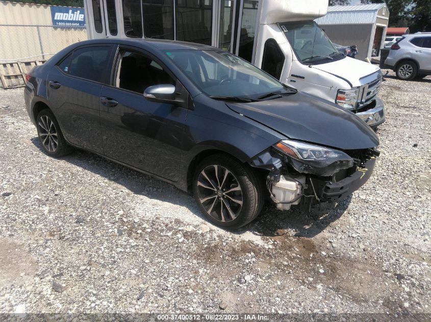 toyota corolla 2019 2t1burhe2kc219147