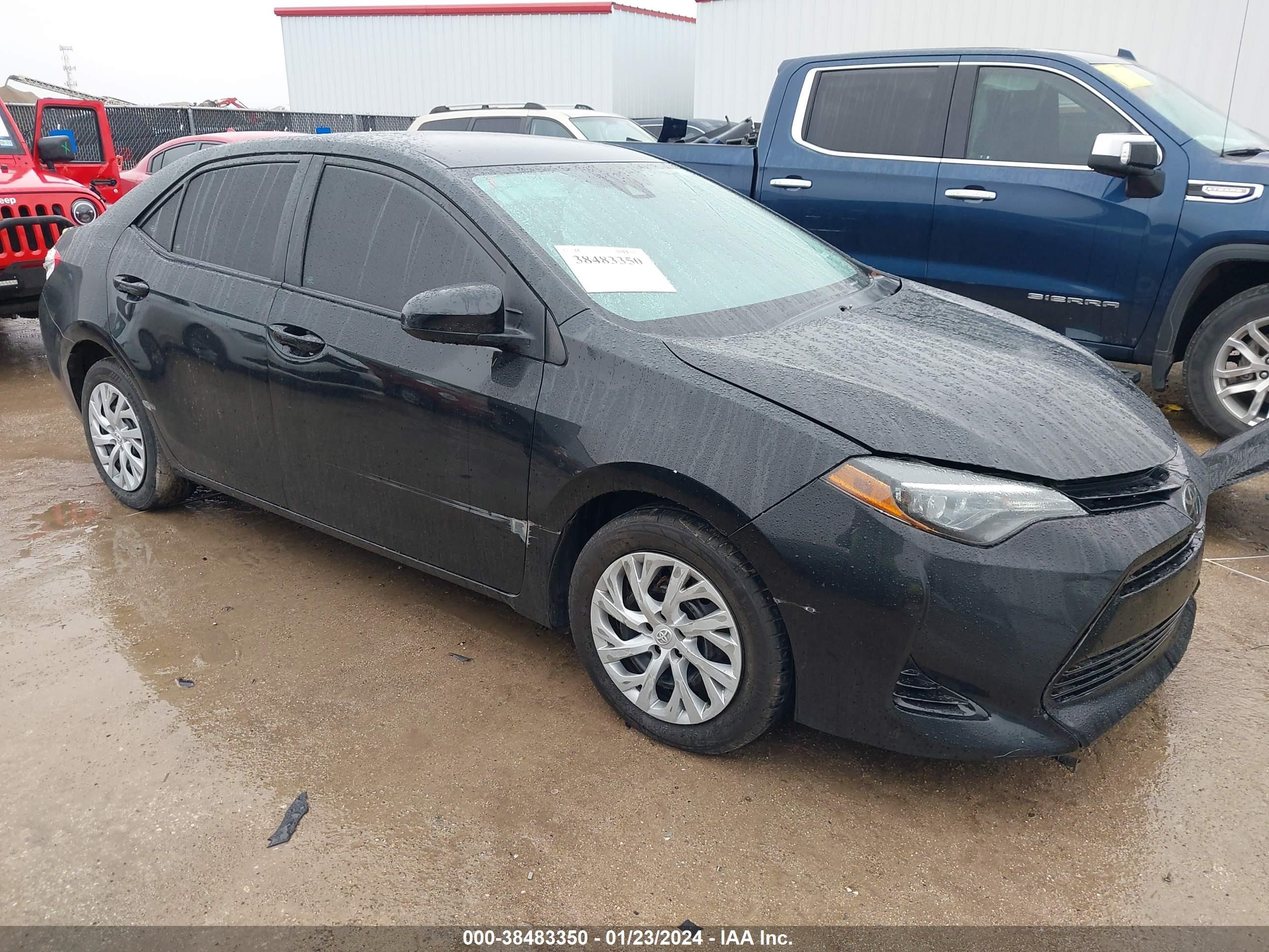 toyota corolla 2019 2t1burhe2kc236126