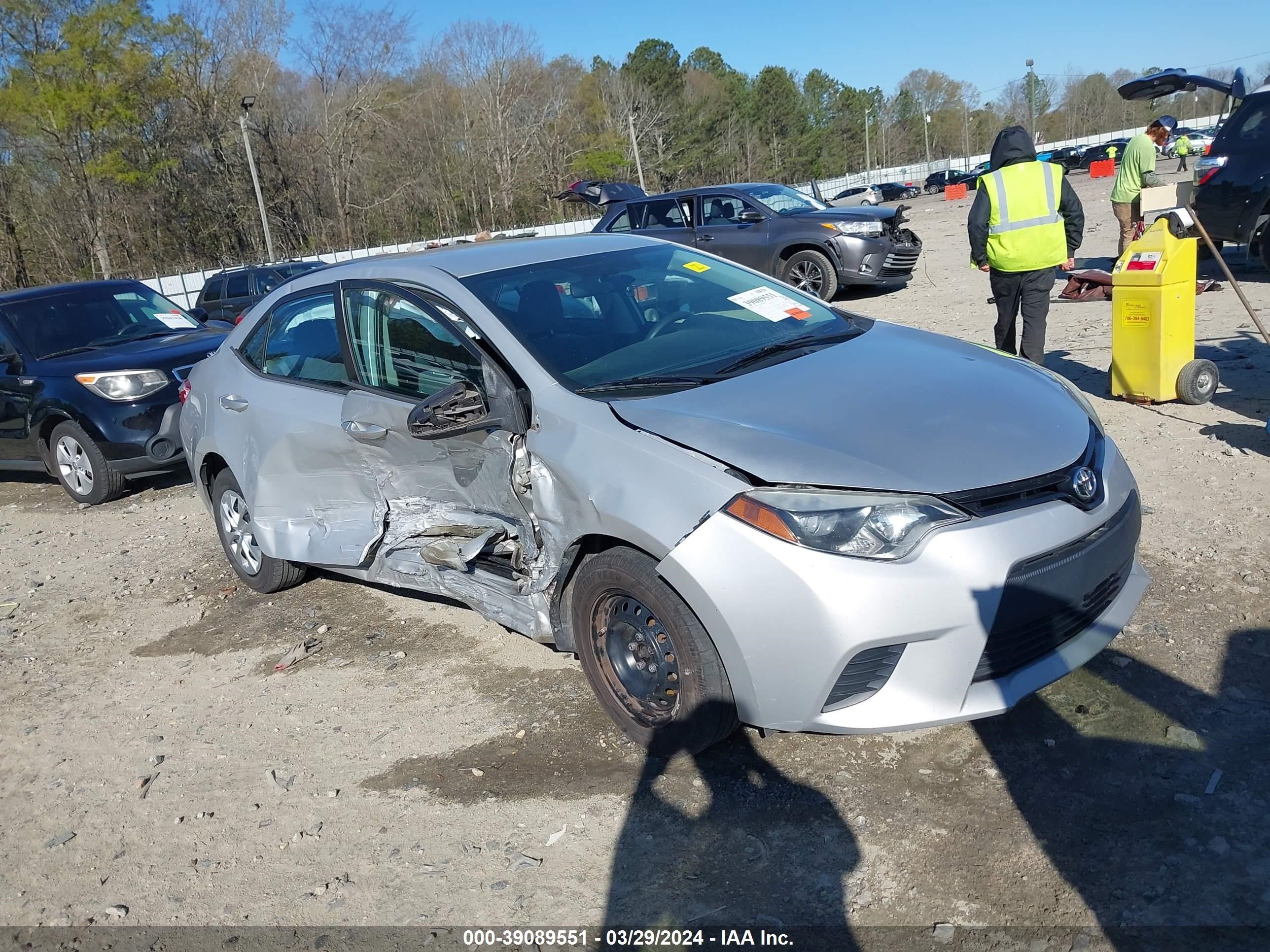 toyota corolla 2014 2t1burhe3ec200398