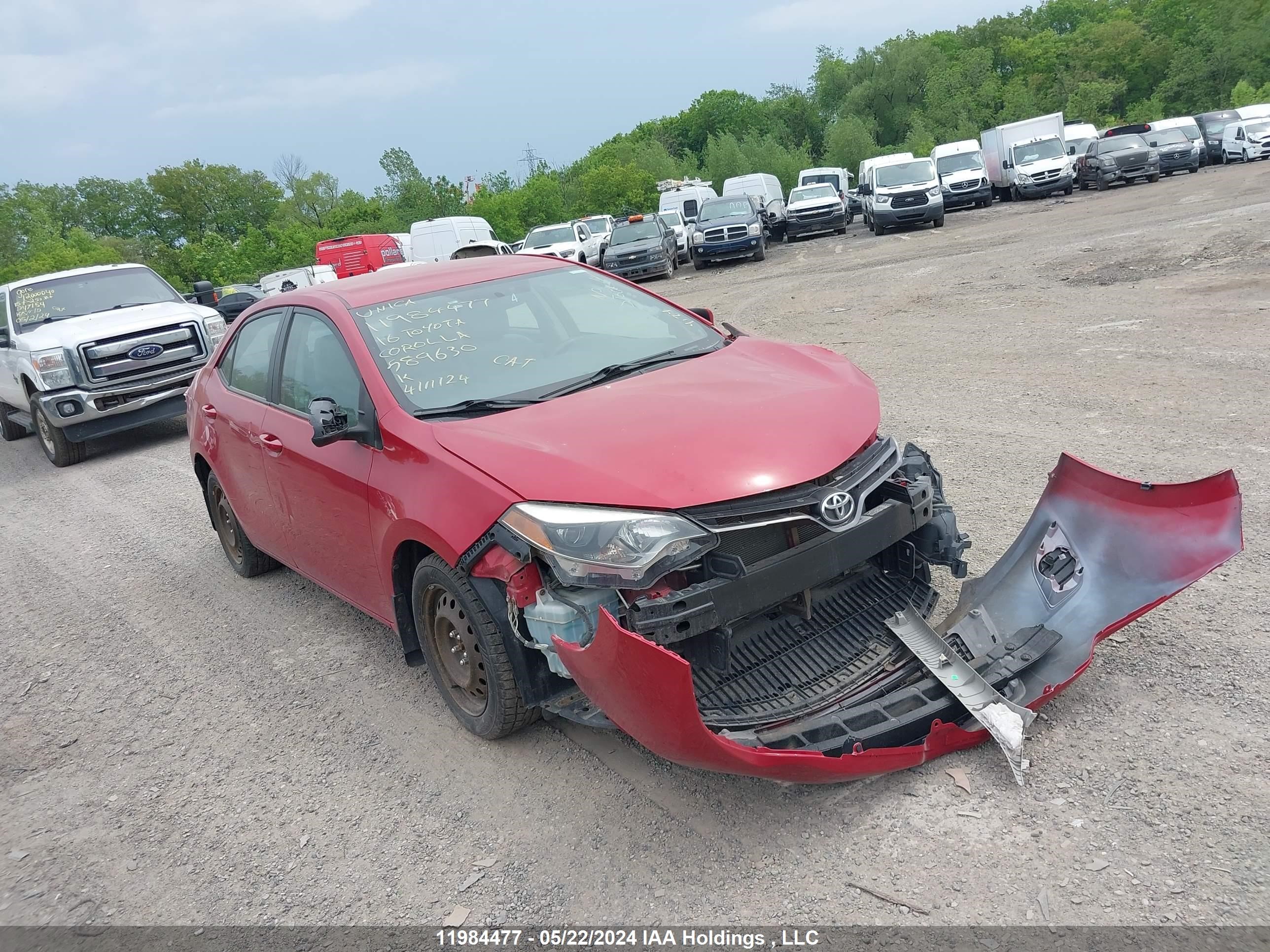 toyota corolla 2016 2t1burhe3gc589630