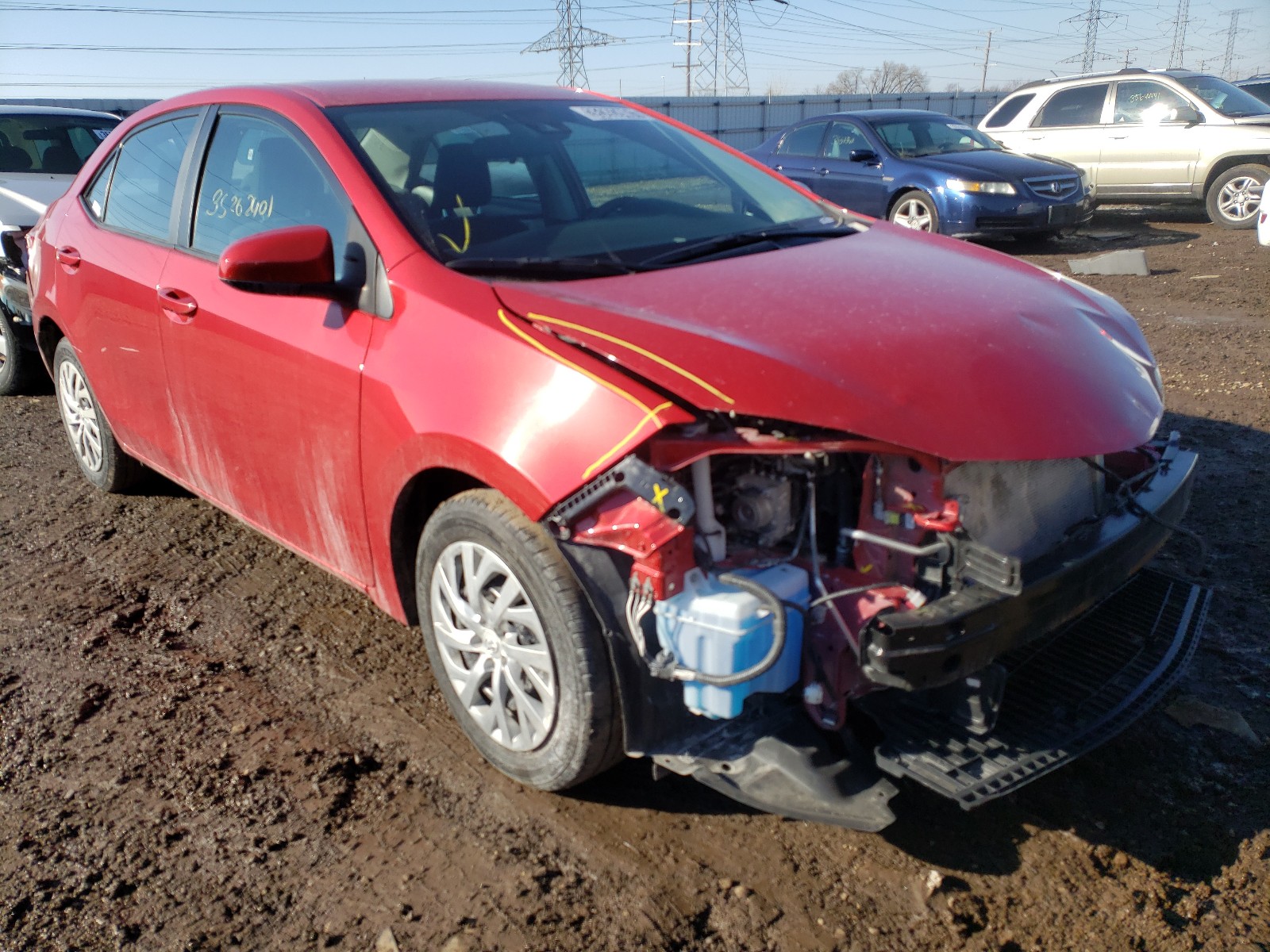 toyota corolla l 2019 2t1burhe4kc225905