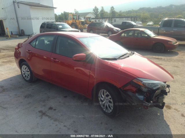 toyota corolla 2018 2t1burhe6jc992590