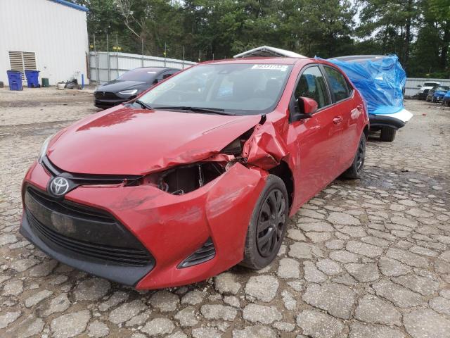 toyota corolla l 2019 2t1burhe6kc196486