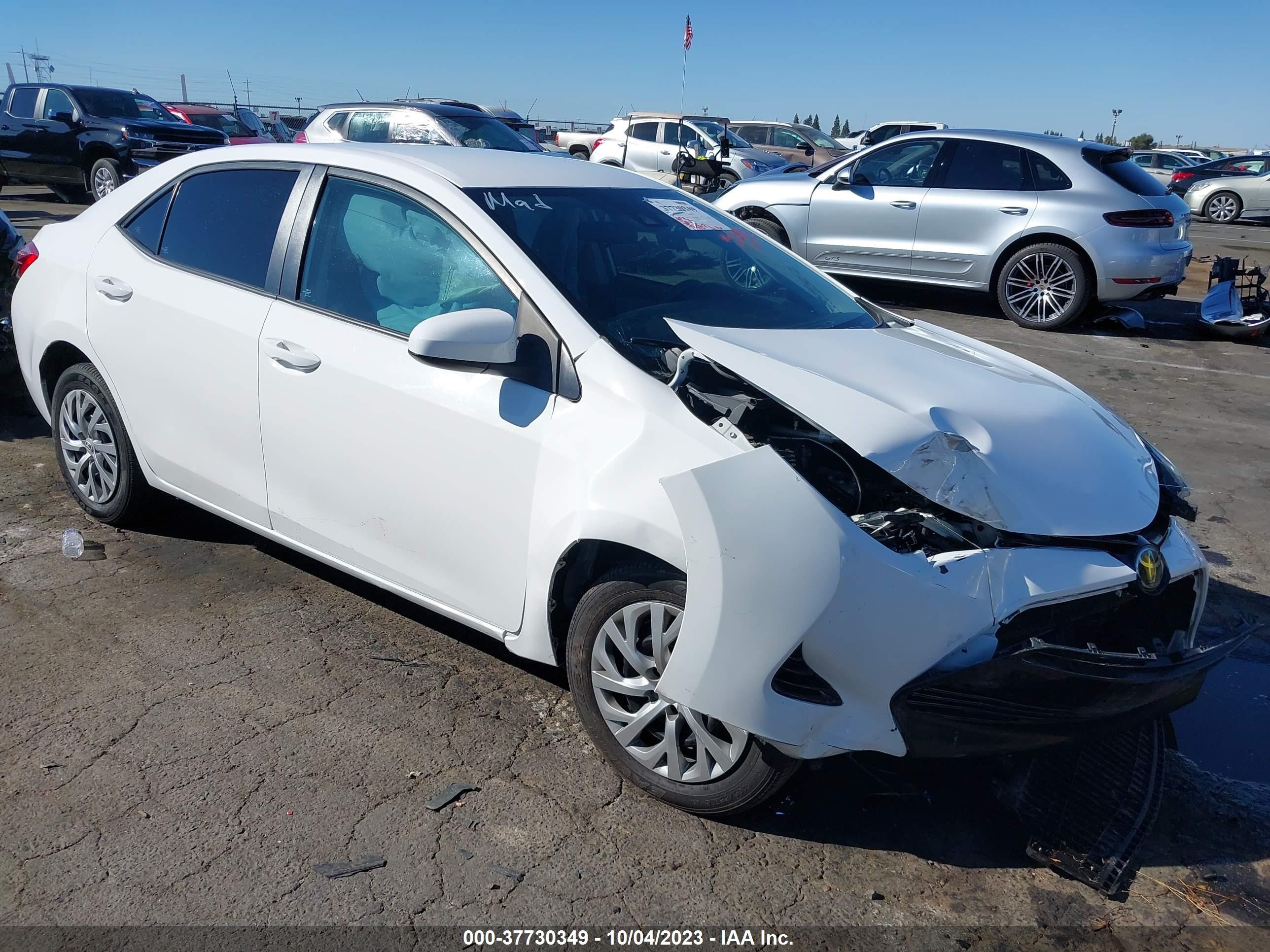 toyota corolla 2018 2t1burhe7jc980657