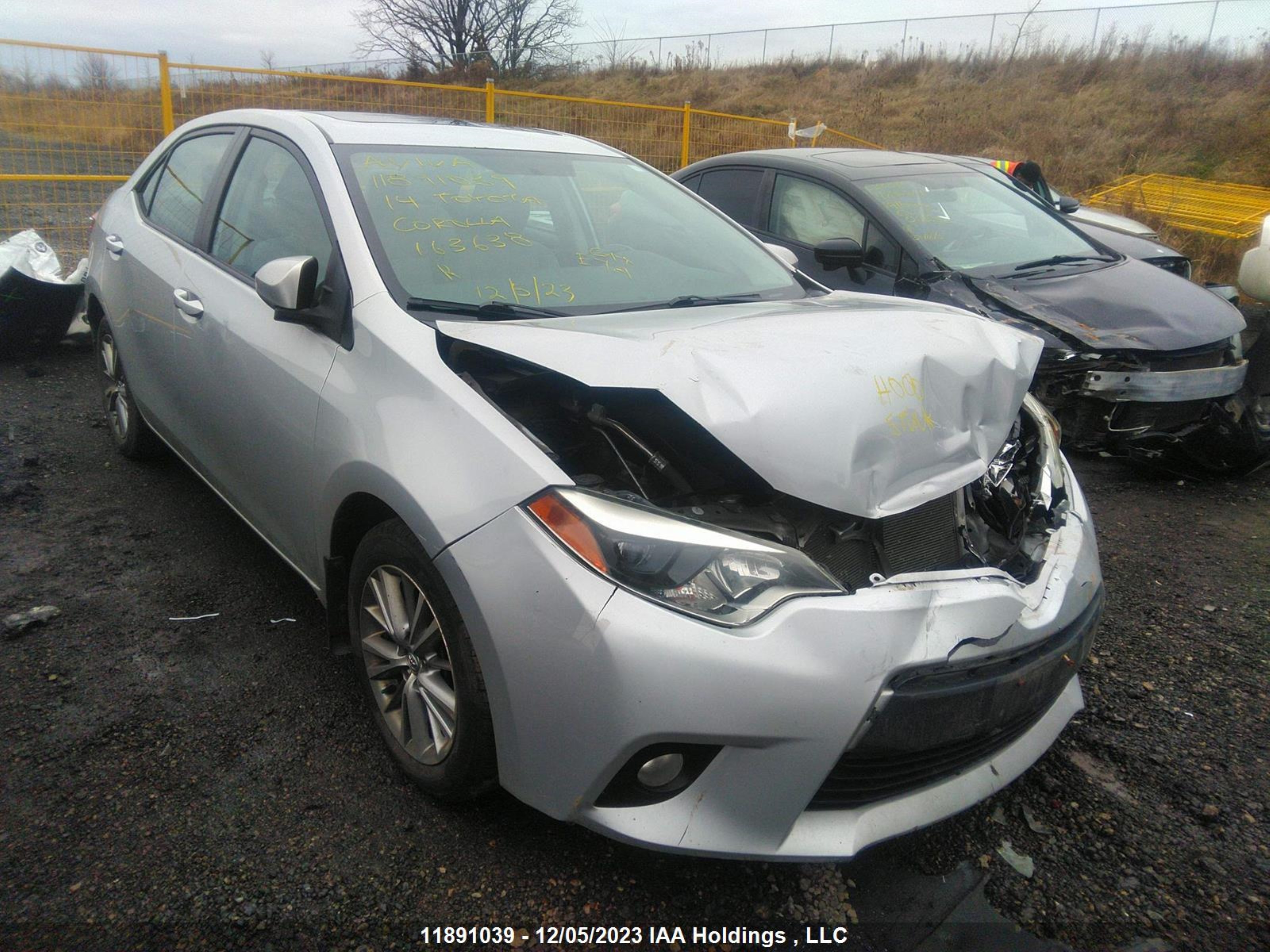 toyota corolla 2014 2t1burhe8ec163638