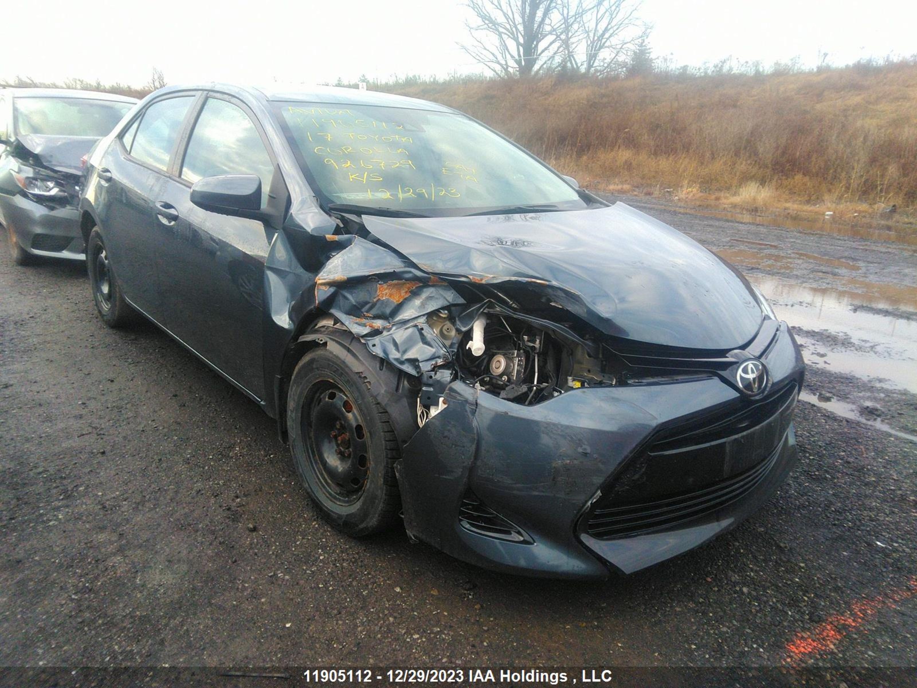 toyota corolla 2017 2t1burhe8hc926729