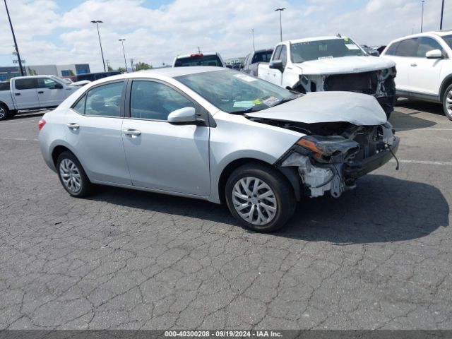 toyota corolla 2019 2t1burhe8kc160993