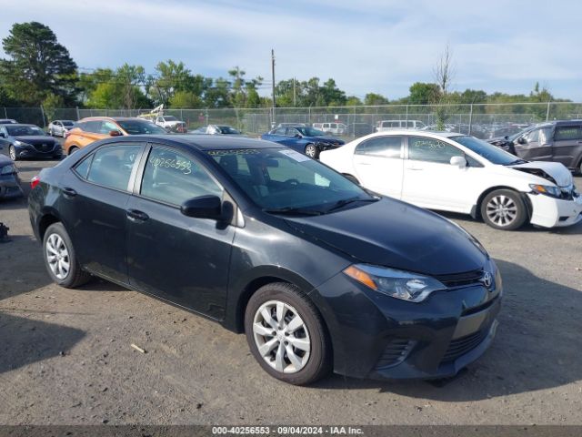 toyota corolla 2016 2t1burhe9gc606785