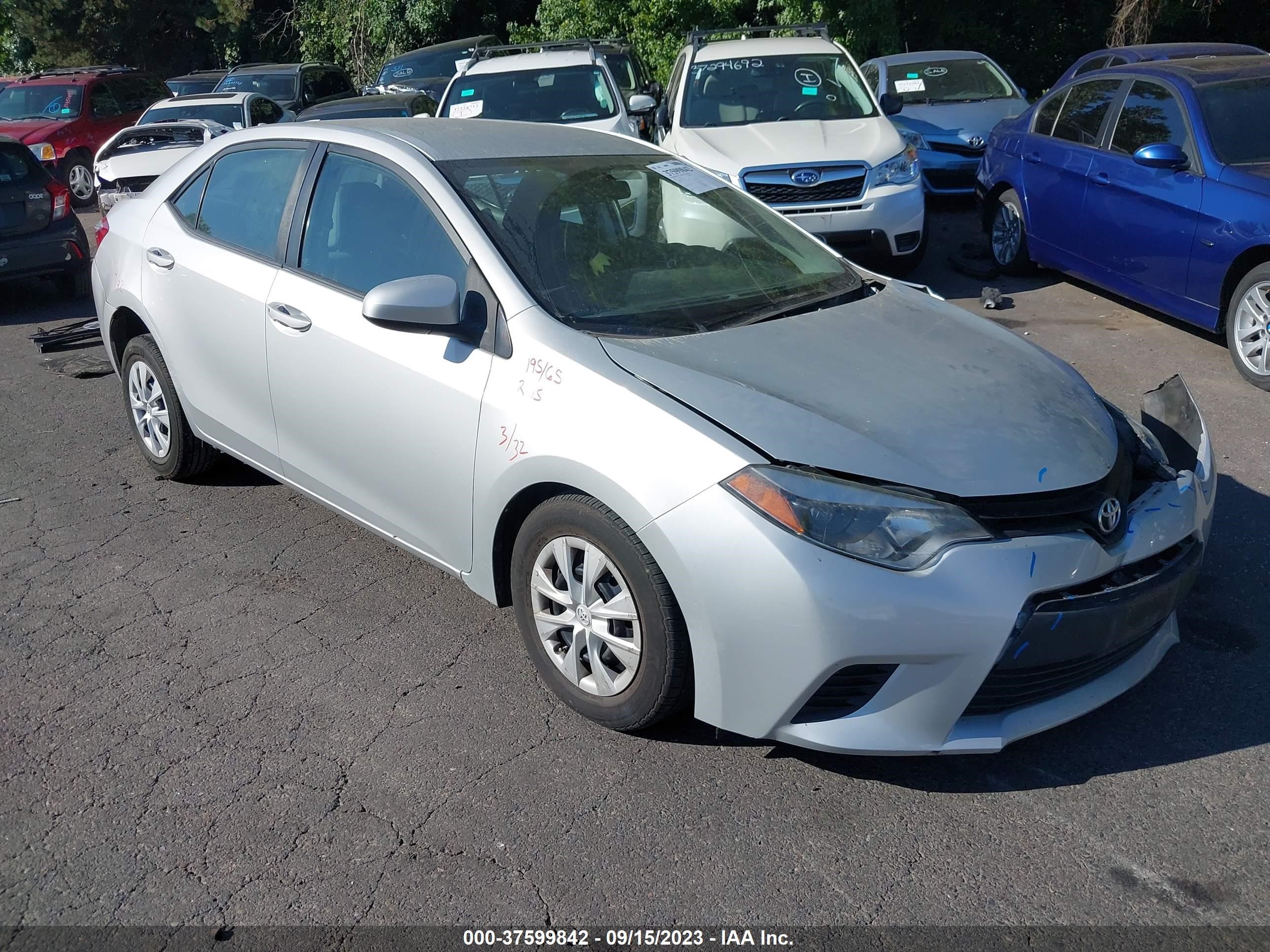 toyota corolla 2016 2t1burhe9gc615745