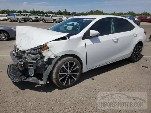 toyota corolla 2019 2t1burhe9kc132295