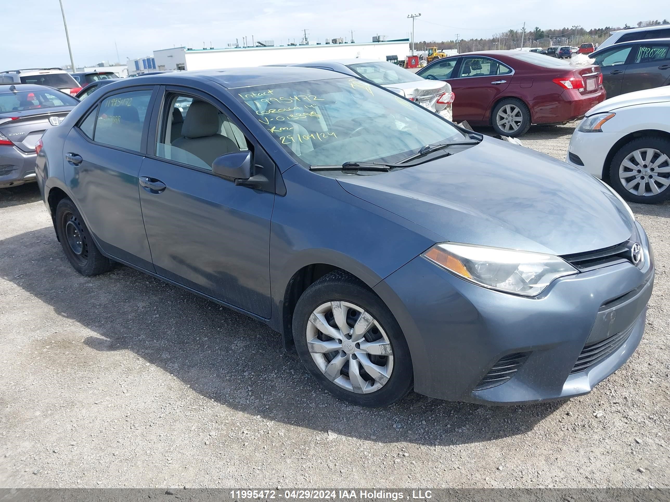 toyota corolla 2014 2t1burhexec013398