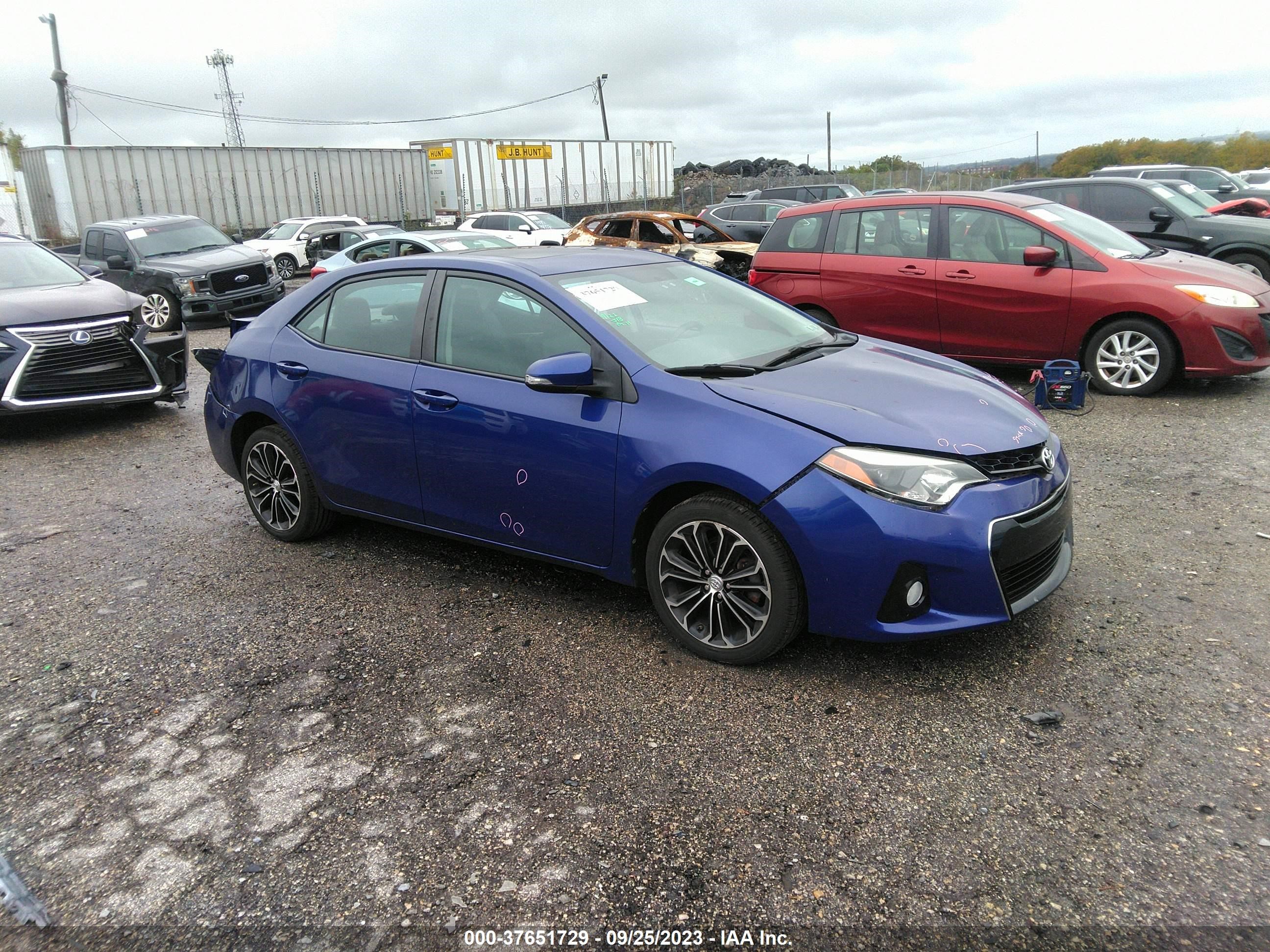 toyota corolla 2014 2t1burhexec026524