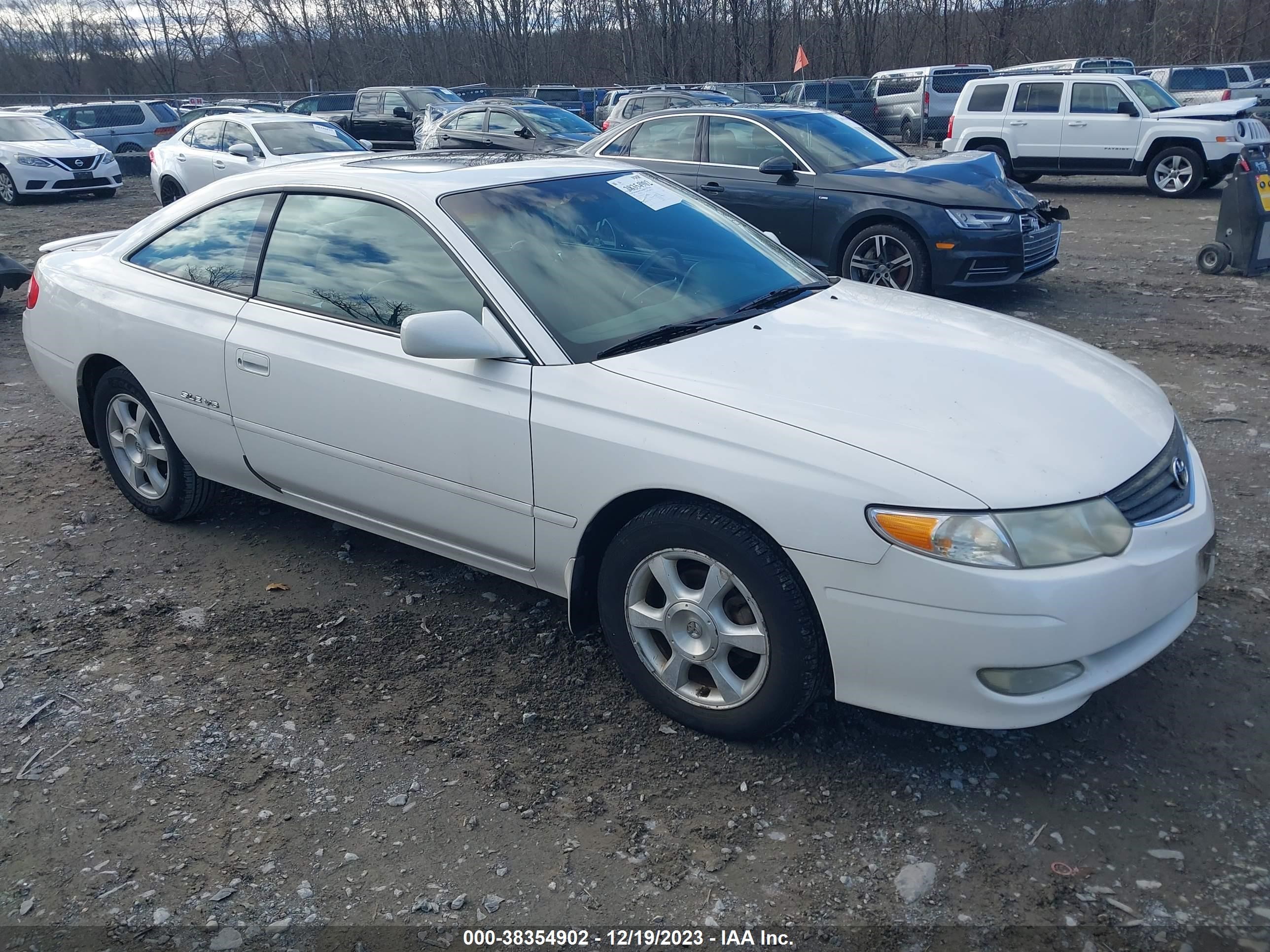 toyota camry solara 2002 2t1cf28p62c591193