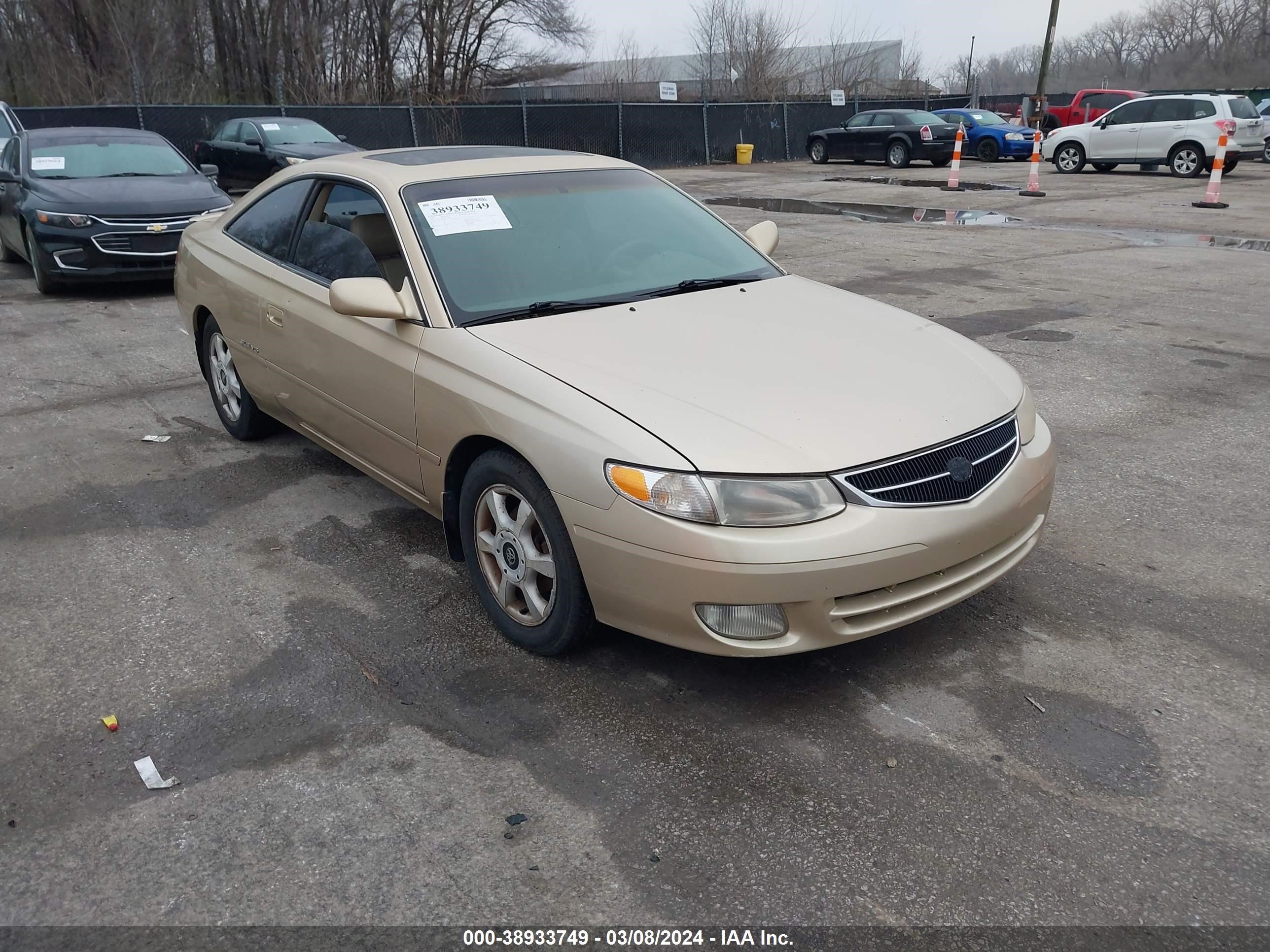 toyota camry solara 2000 2t1cf28pxyc298745