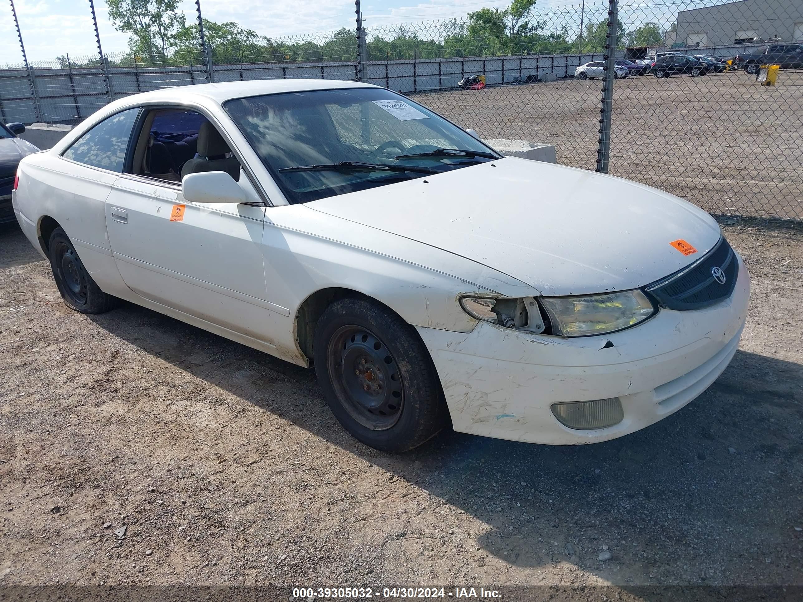 toyota camry solara 2000 2t1cg22p8yc333708