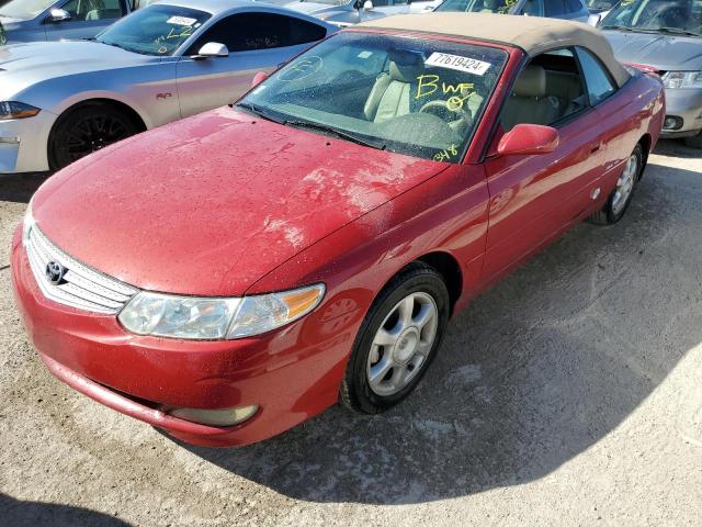 toyota camry sola 2002 2t1ff28p42c598804