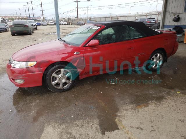 toyota all other 2002 2t1ff28p92c589659