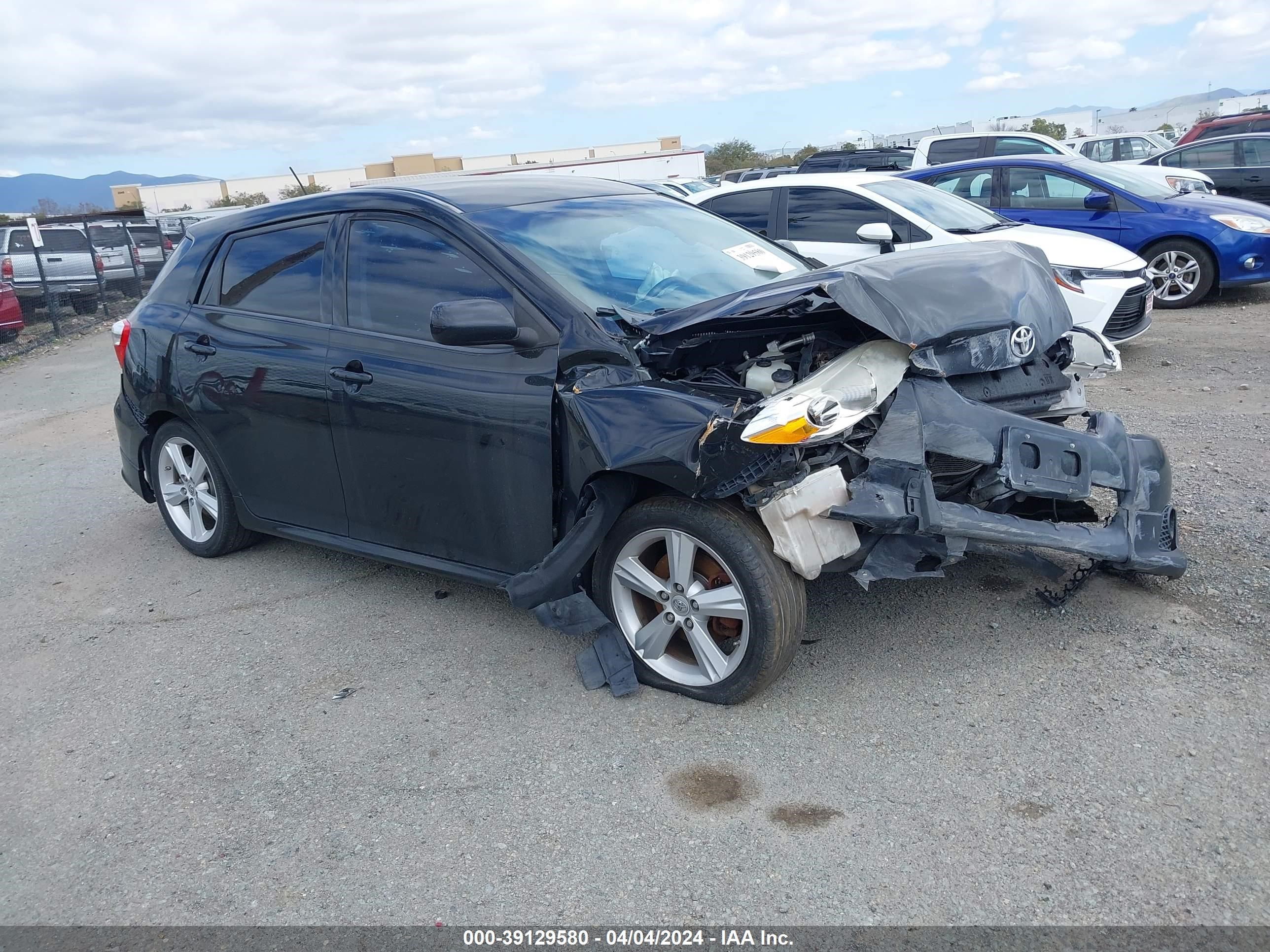 toyota matrix 2009 2t1ke40e79c005230