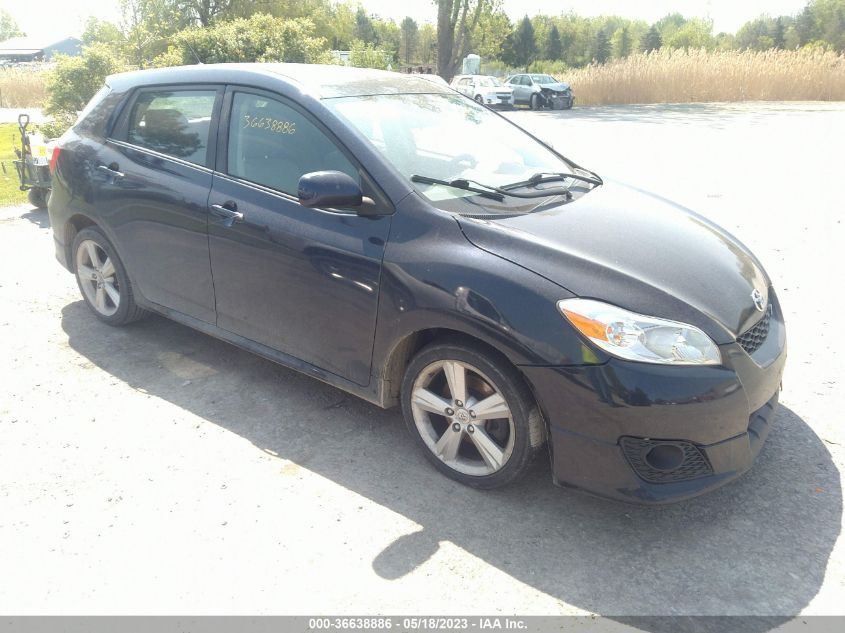 toyota matrix 2009 2t1ke40e89c030363