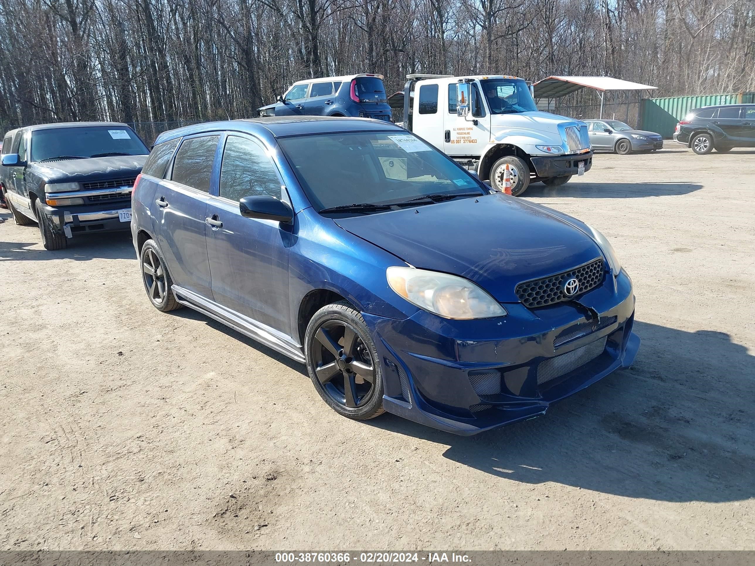 toyota matrix 2003 2t1kr32e03c128273