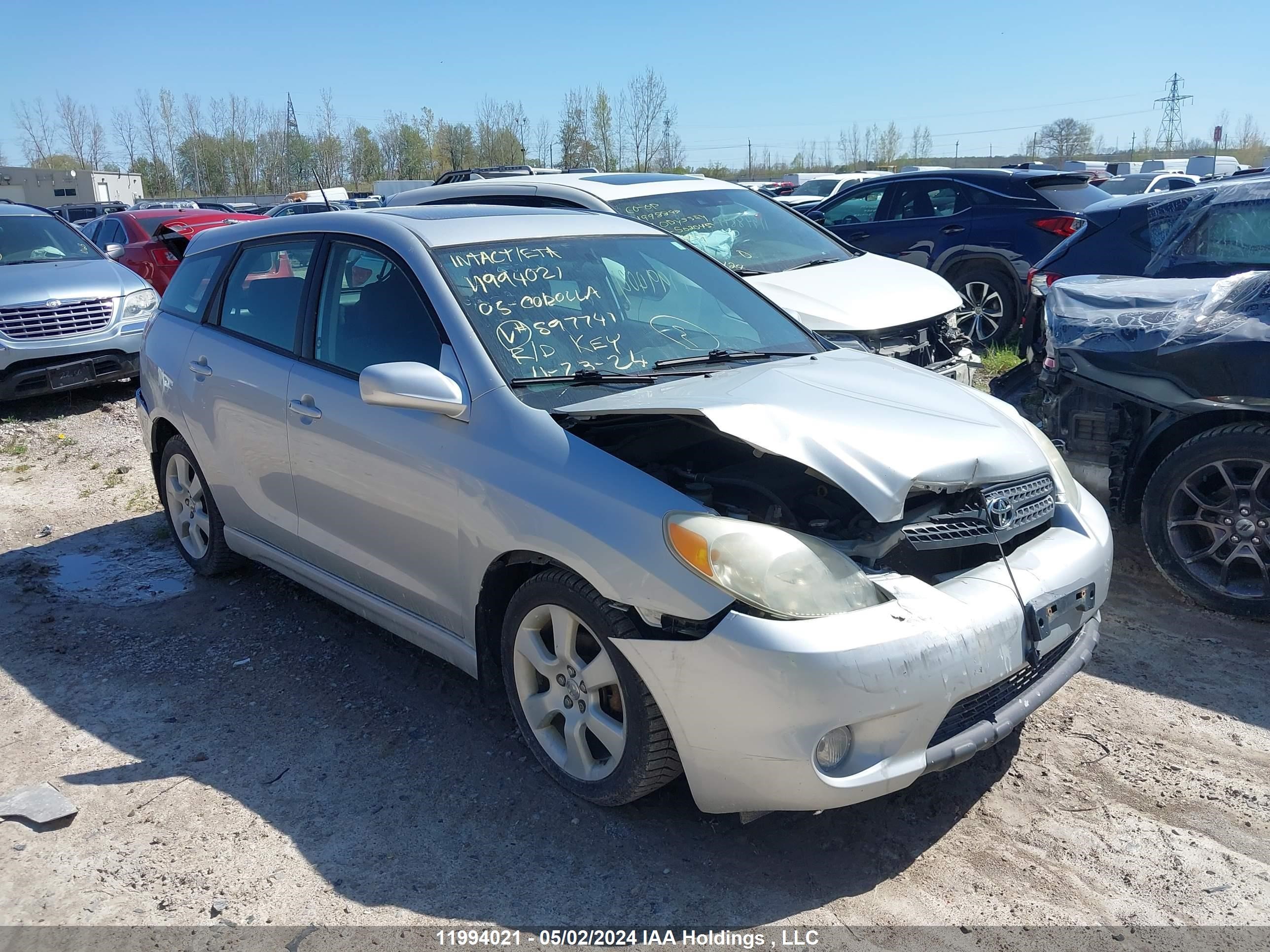 toyota  2005 2t1kr32e15c897741