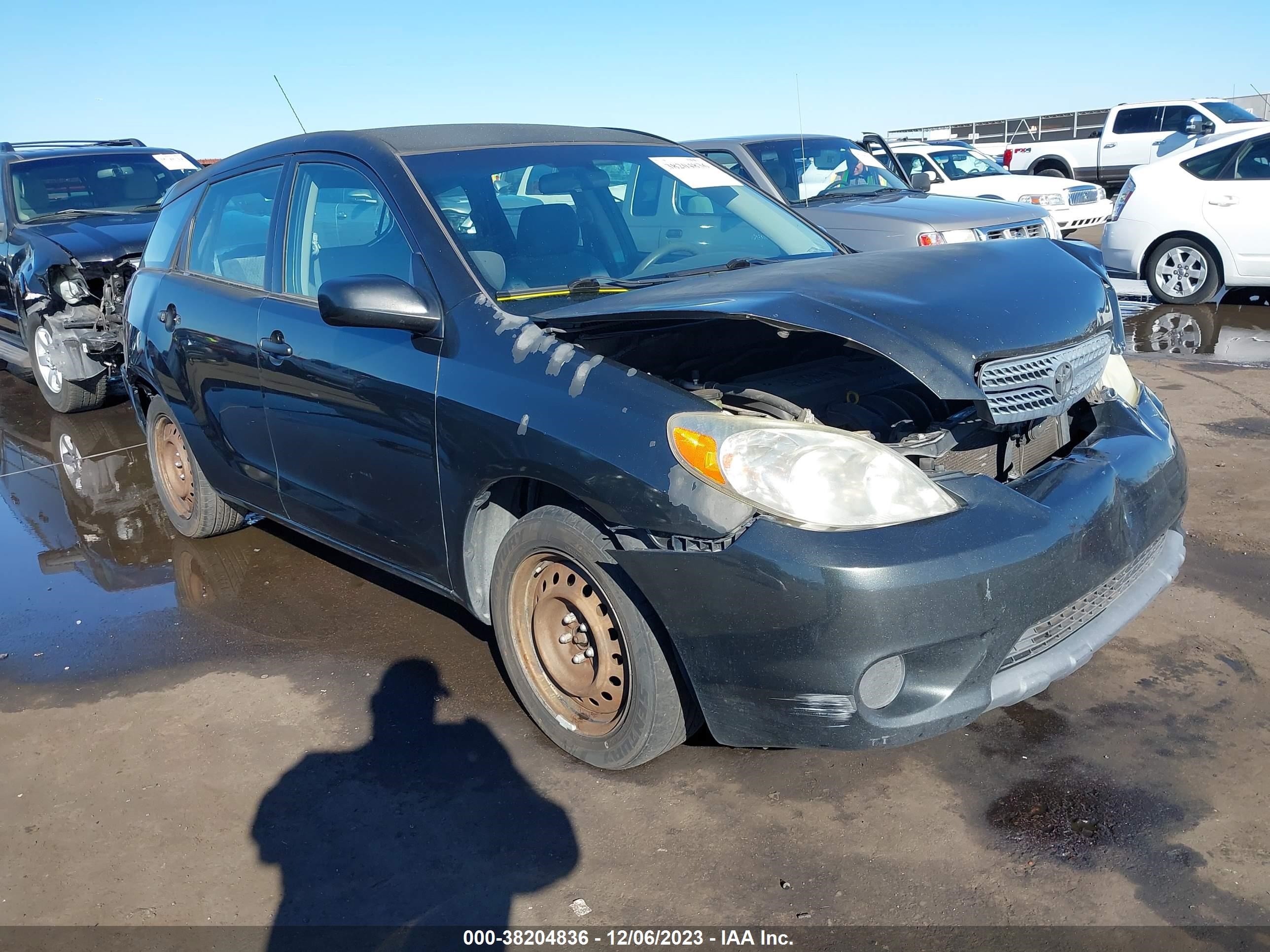 toyota matrix 2006 2t1kr32e16c617642