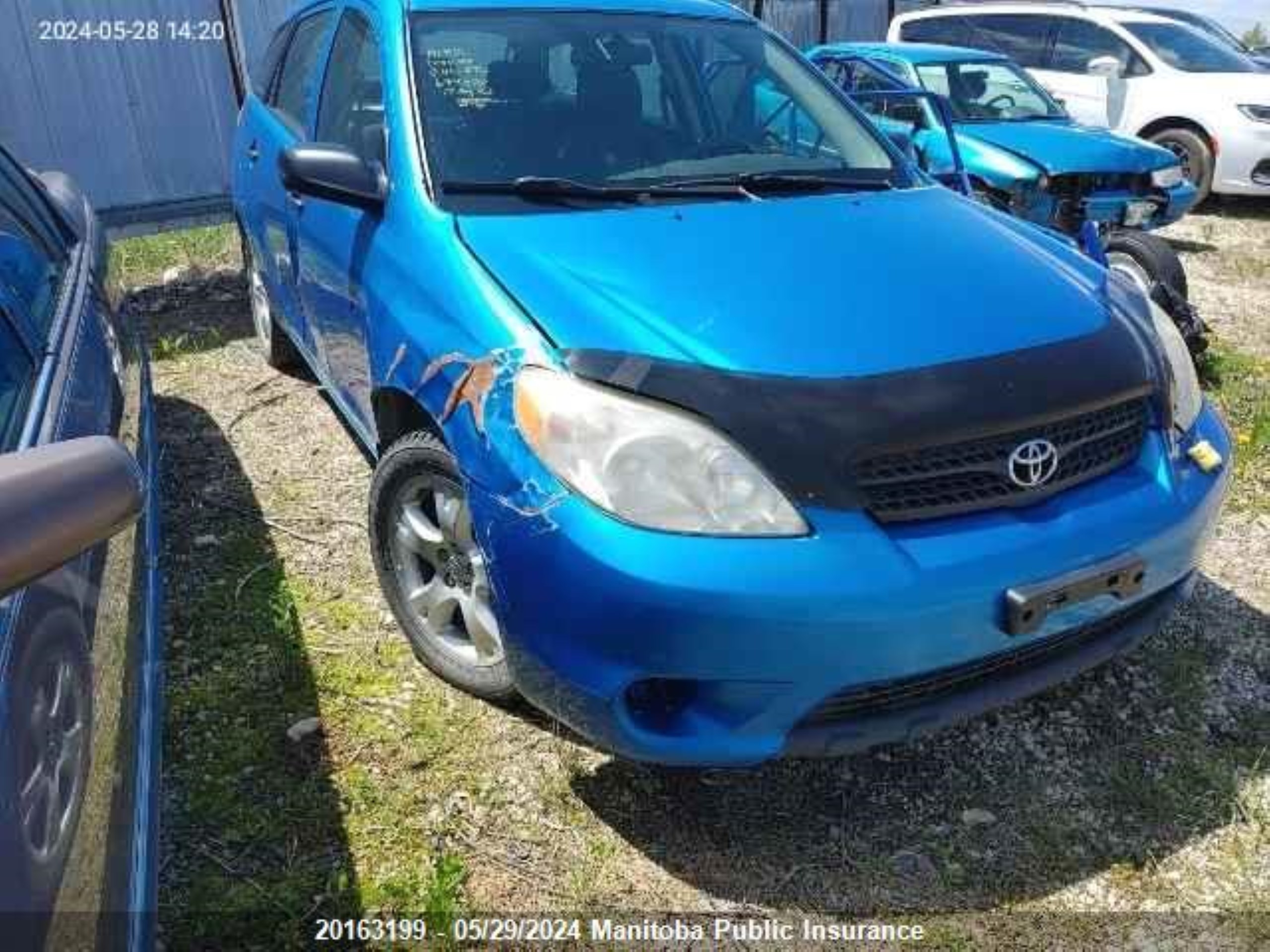 toyota matrix 2007 2t1kr32e17c634670