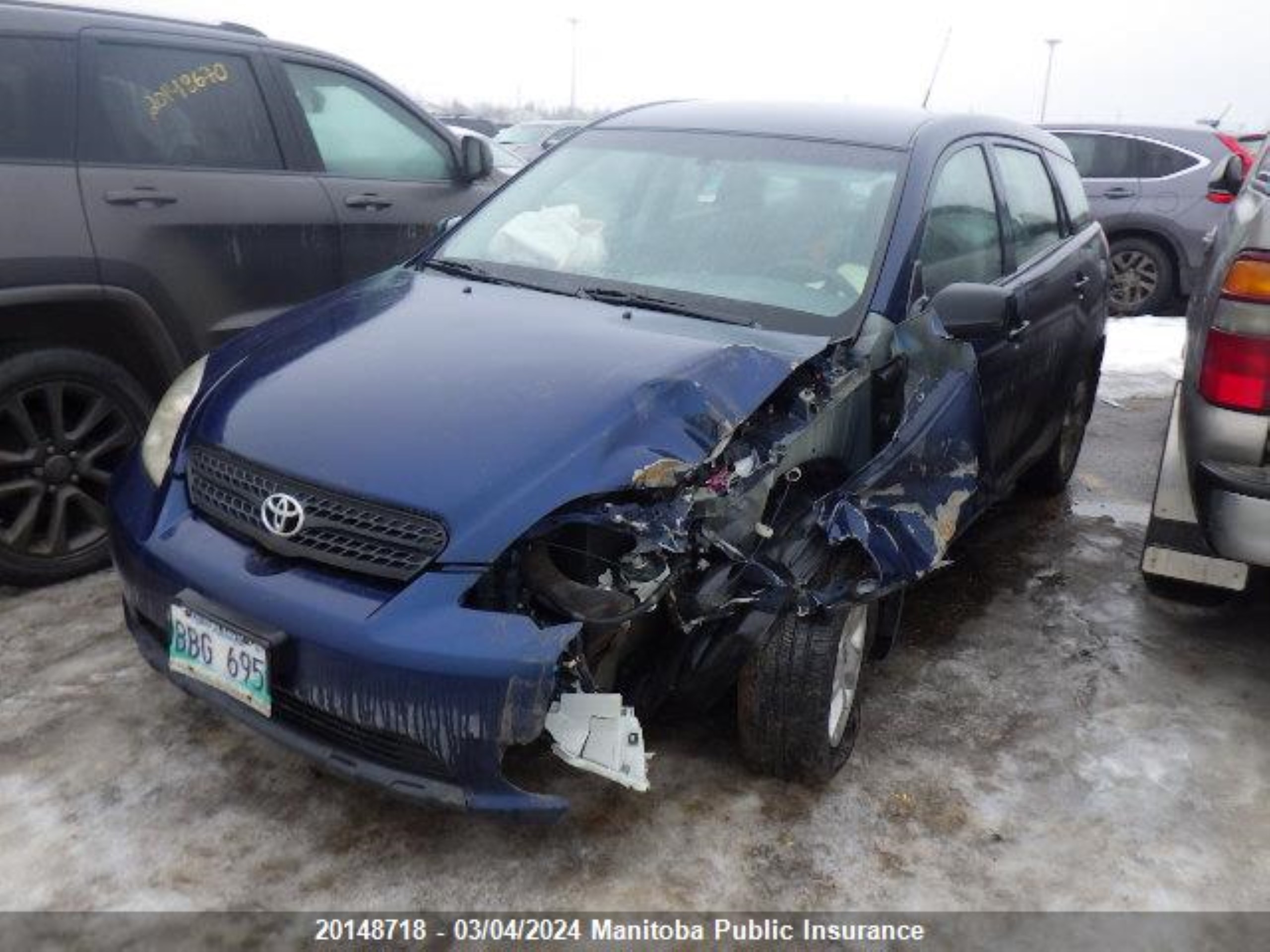 toyota matrix 2007 2t1kr32e17c652294