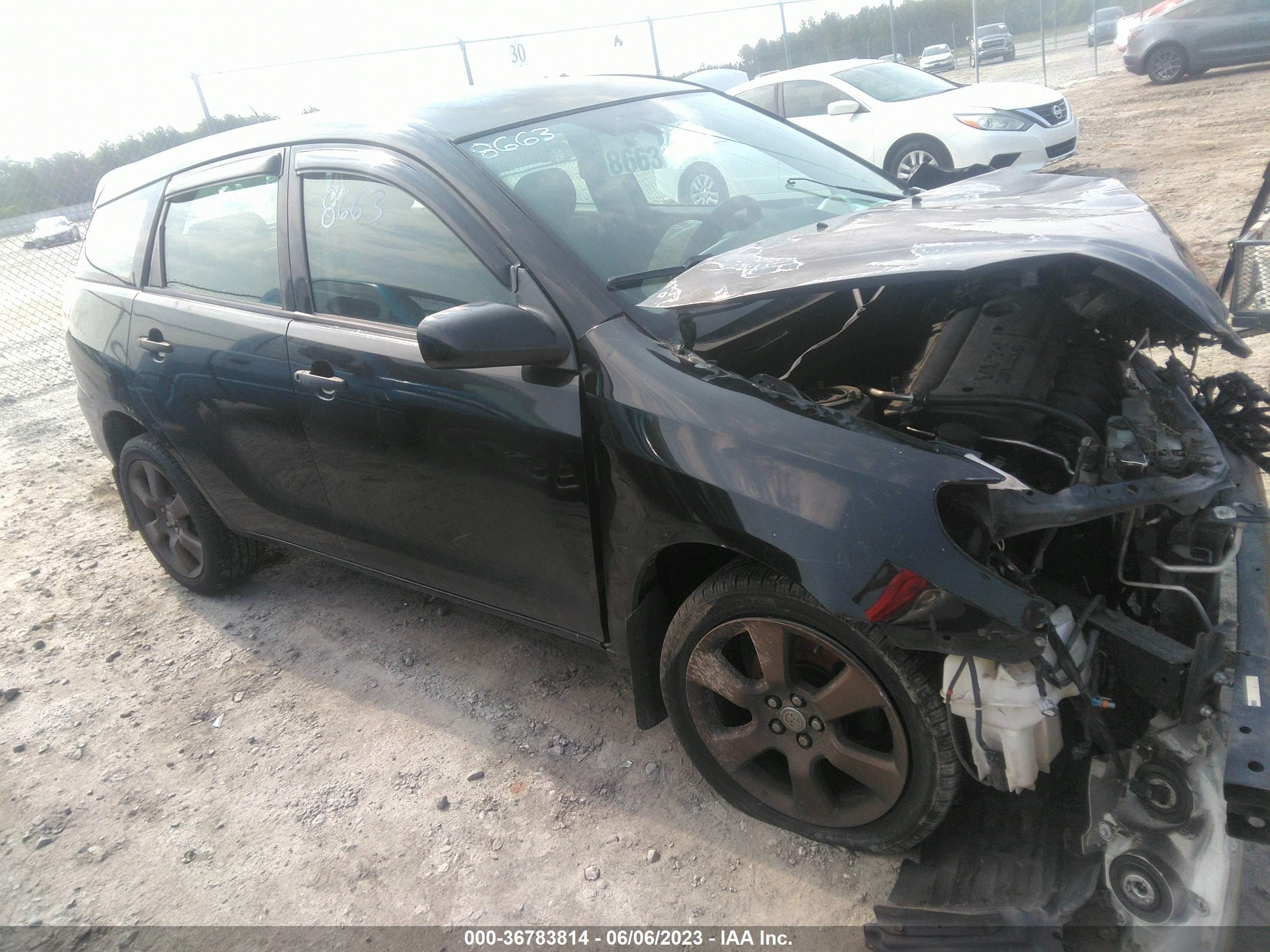 toyota matrix 2005 2t1kr32e25c356441