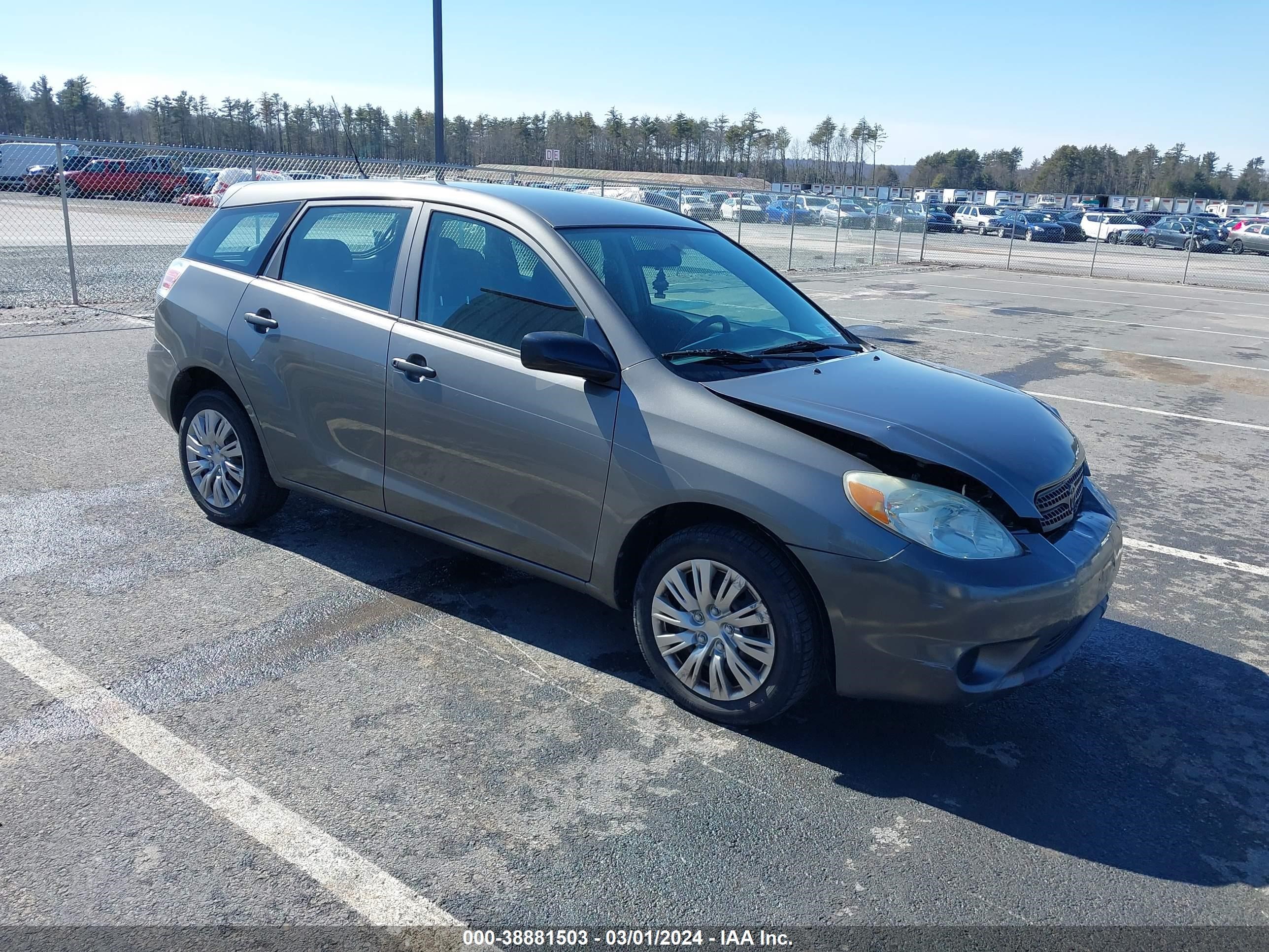 toyota matrix 2006 2t1kr32e26c595067