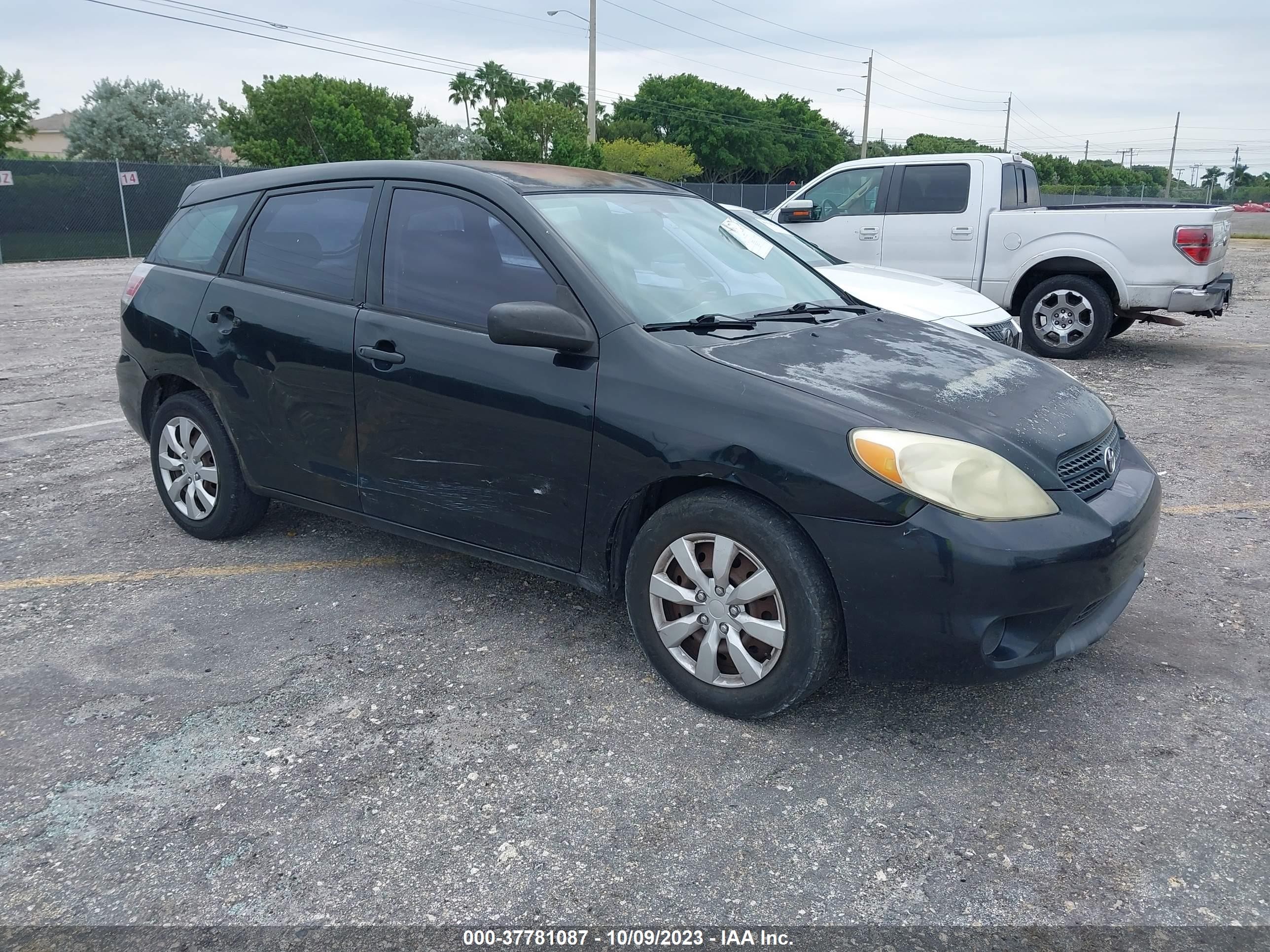 toyota matrix 2007 2t1kr32e27c638467