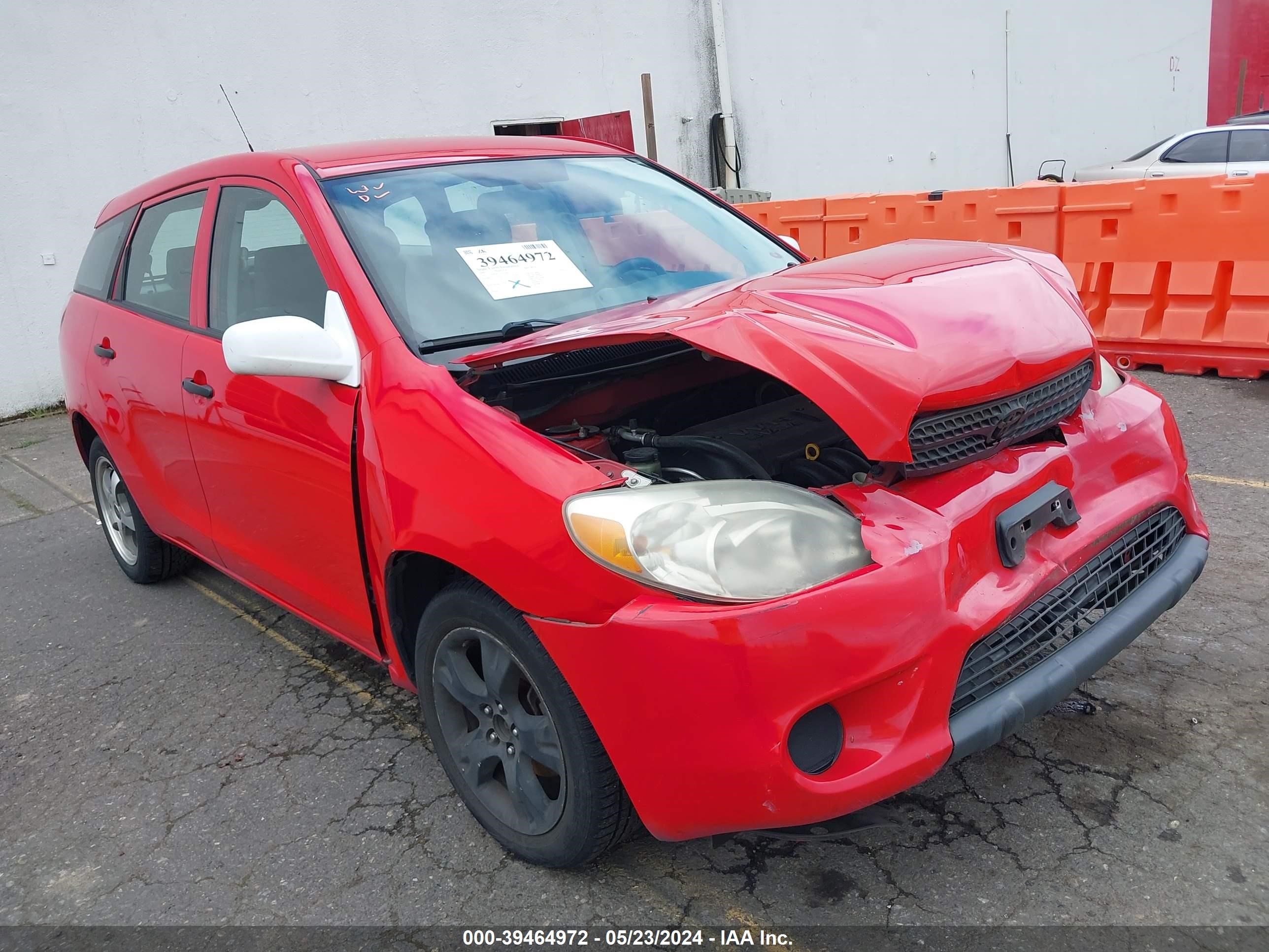 toyota matrix 2007 2t1kr32e27c677009