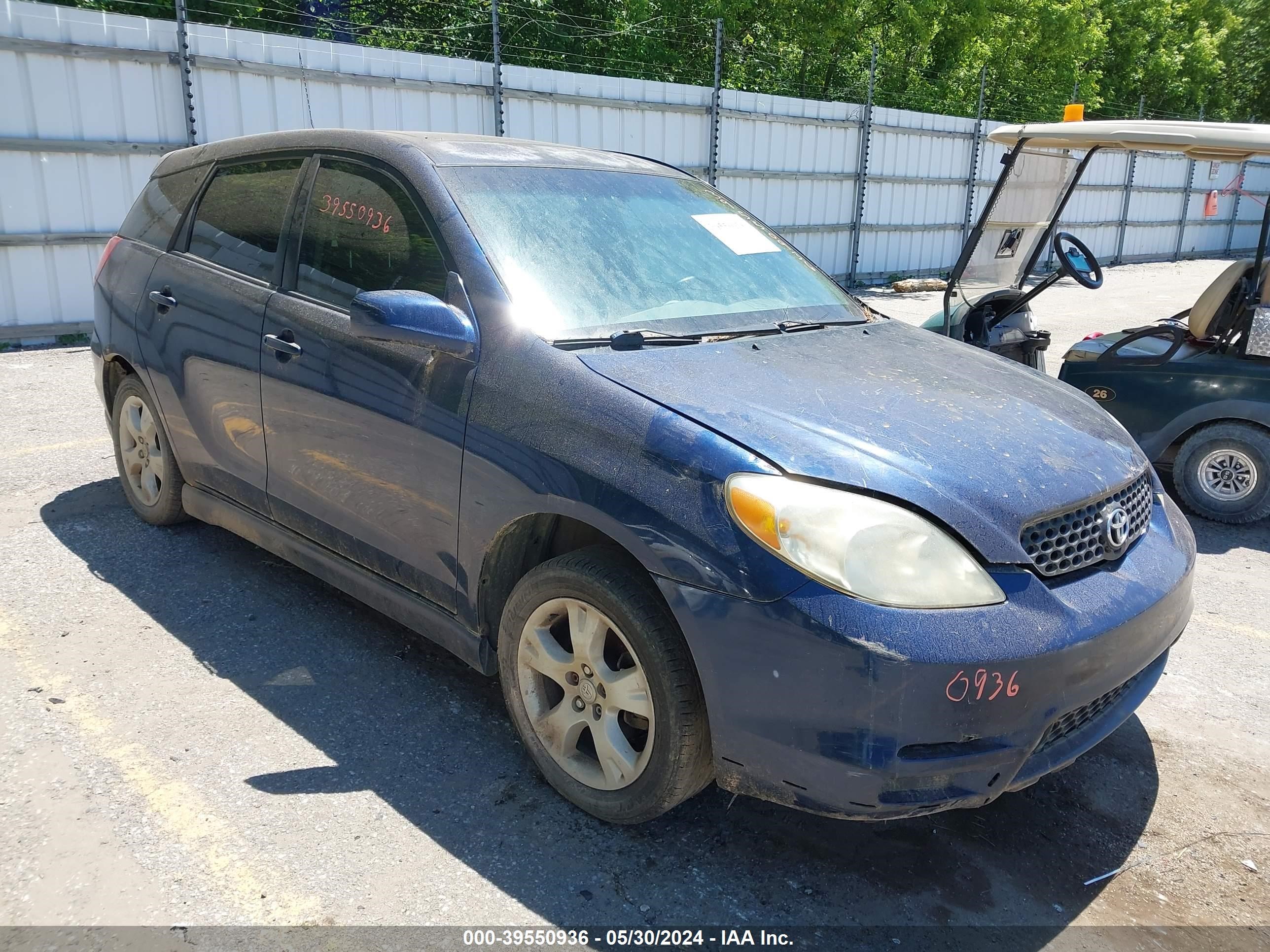 toyota matrix 2003 2t1kr32e33c134391