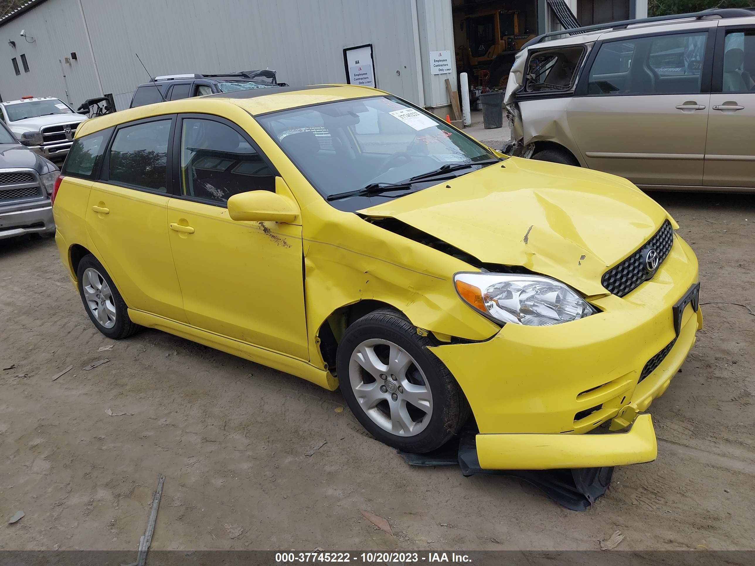 toyota matrix 2004 2t1kr32e34c169594