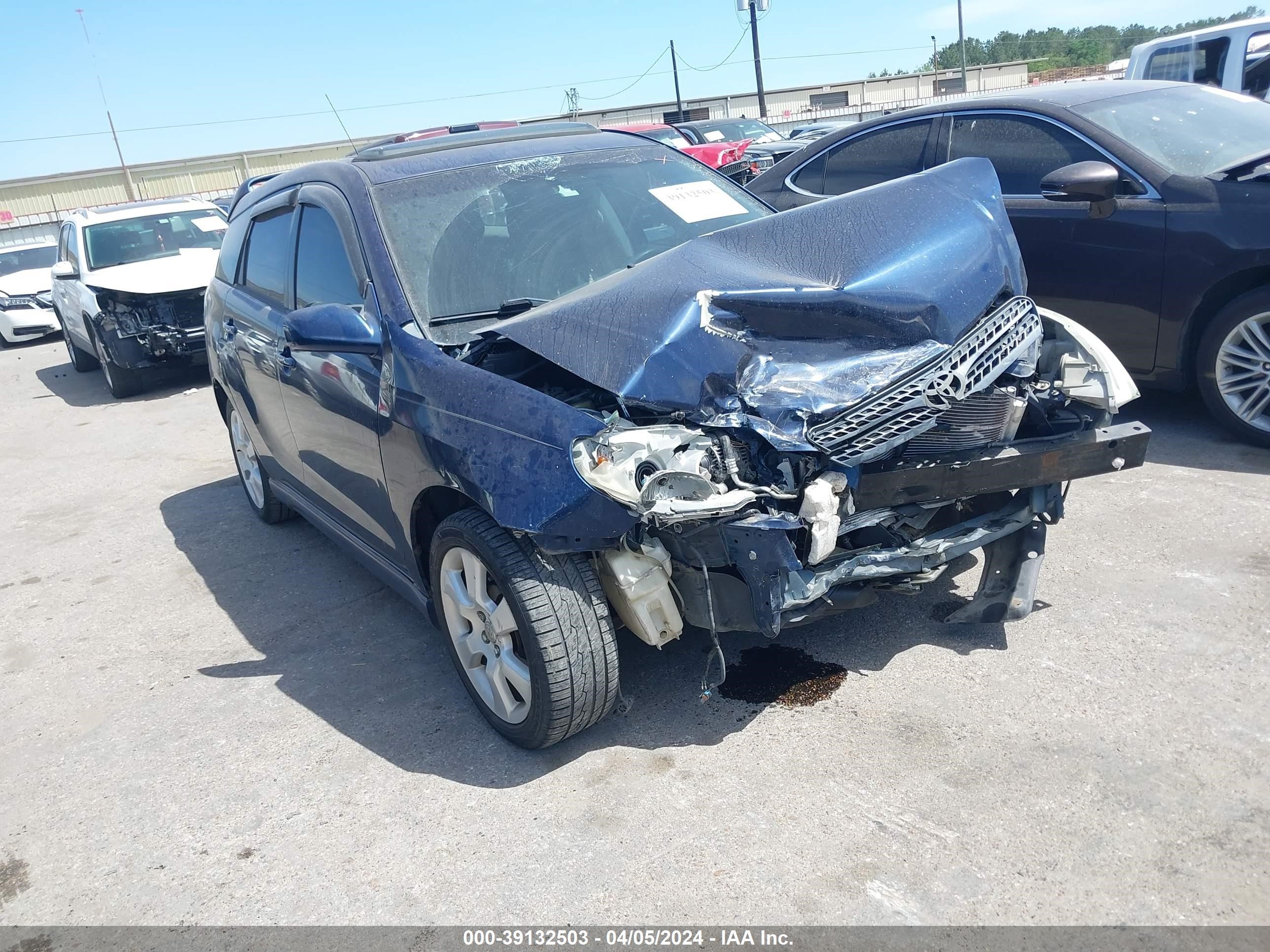 toyota matrix 2006 2t1kr32e46c581462