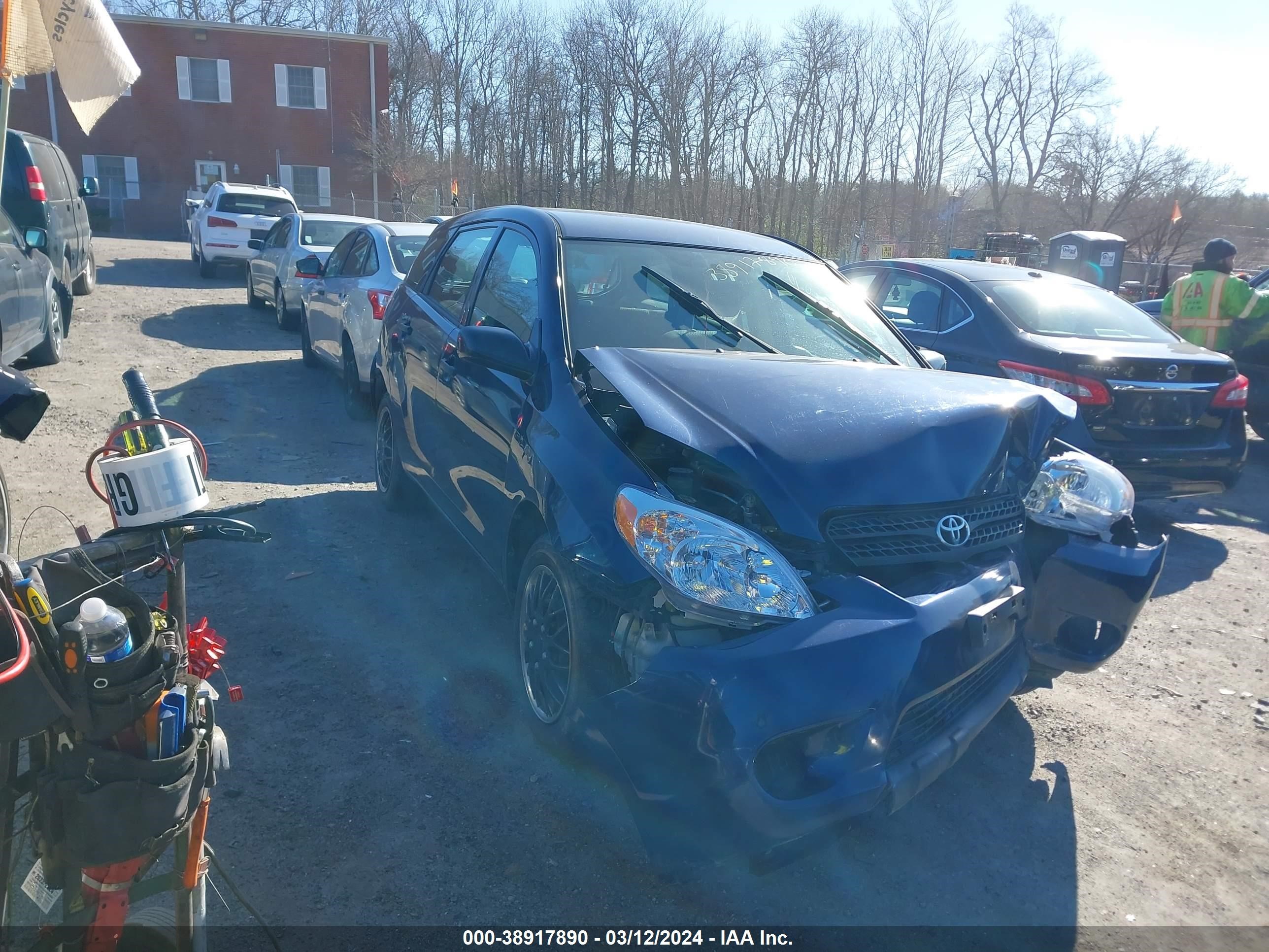 toyota matrix 2006 2t1kr32e46c623547